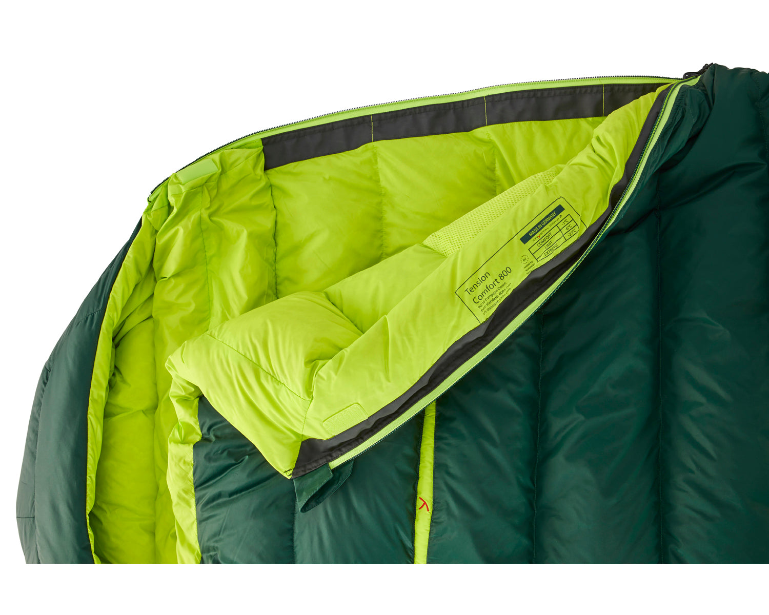 Tension Comfort 800 Schlafsack - Daune (-6° C) | Scarab