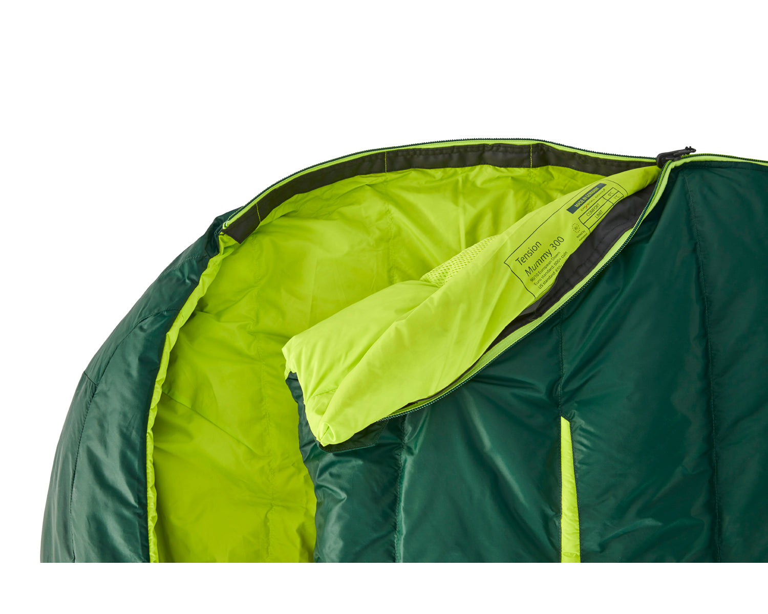 Tension Mummy 300 Schlafsack (Left Zip) - Daune (1° C) | Scarab