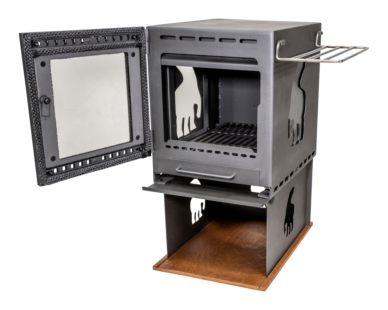 Torden Wood Burner - Black