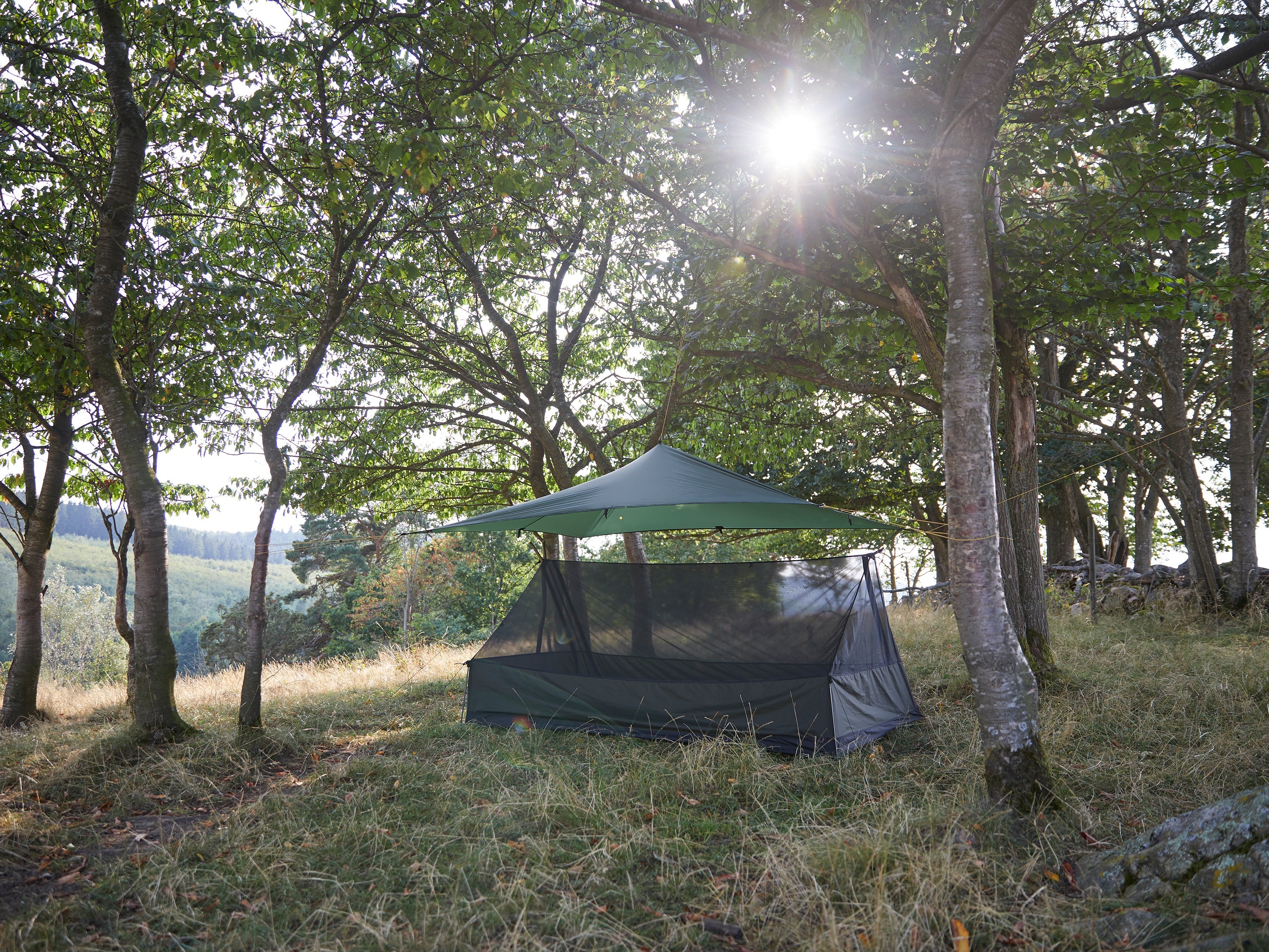 Troms Mesh Cabin Zelt - 2 Personen | Dark Moss