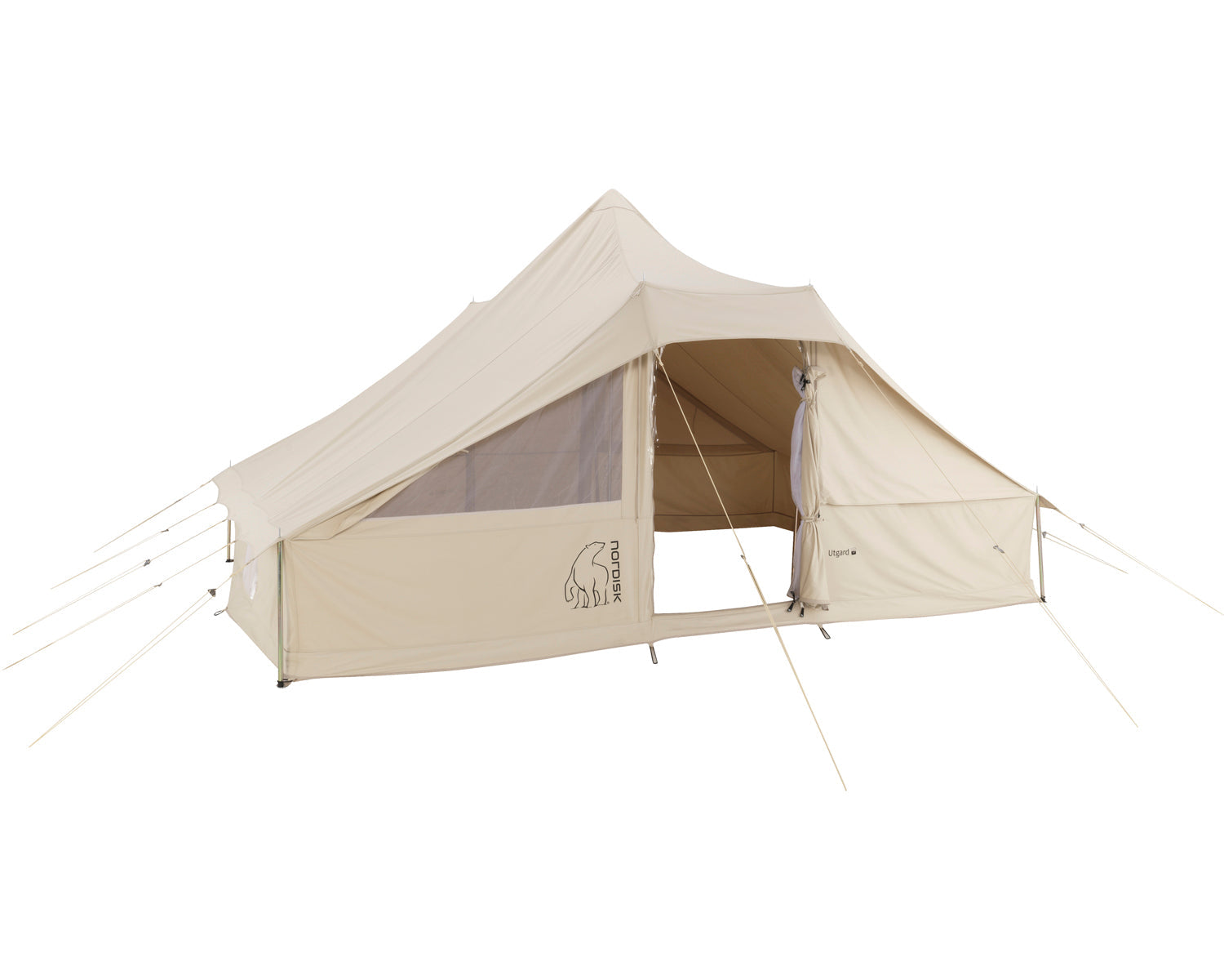 Utgard 13.2 Glamping Zelt - 13.2 m² | 6 Personen | Sandshell