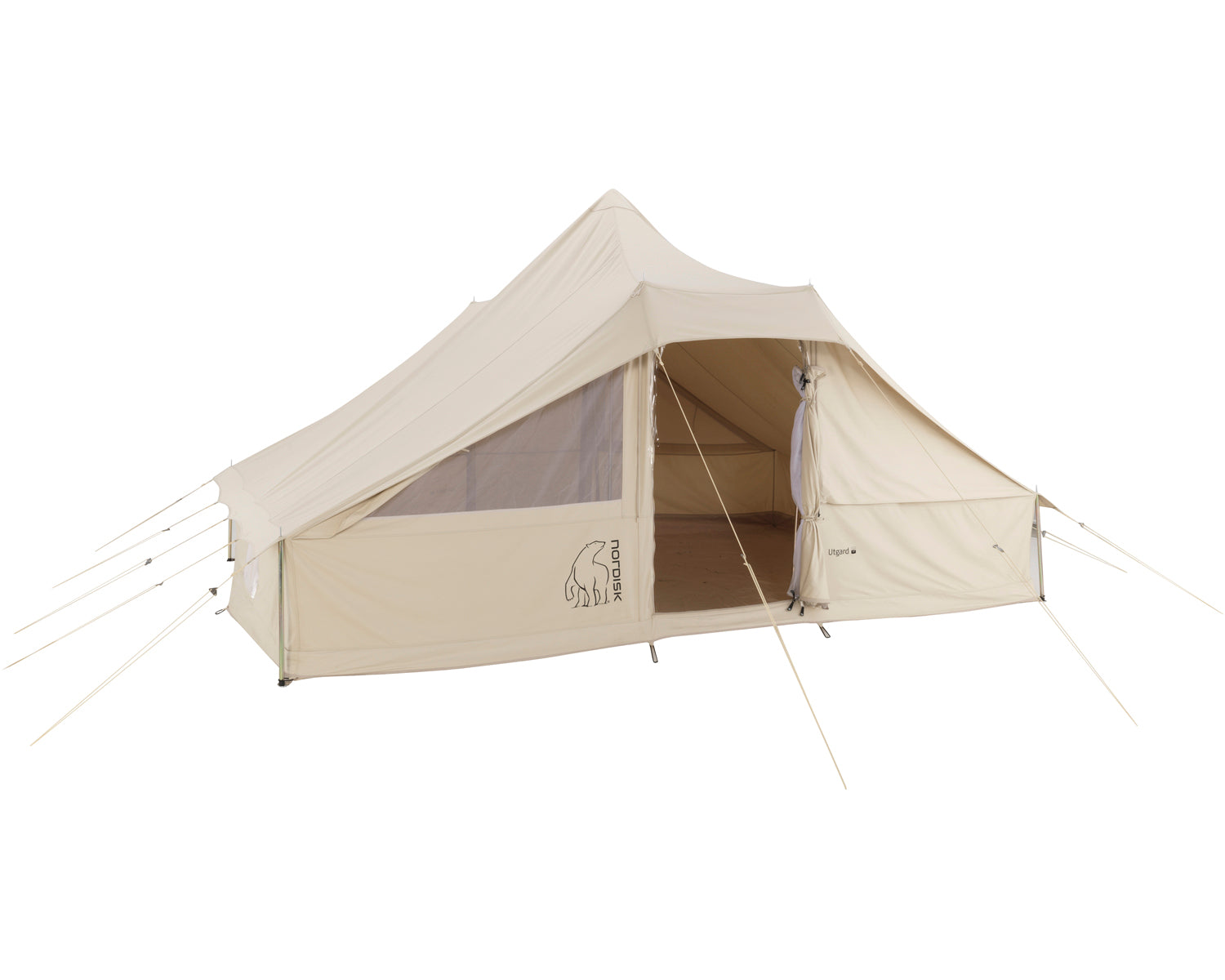 Utgard 13.2 Glamping Zelt - 13.2 m² | 6 Personen | Sandshell