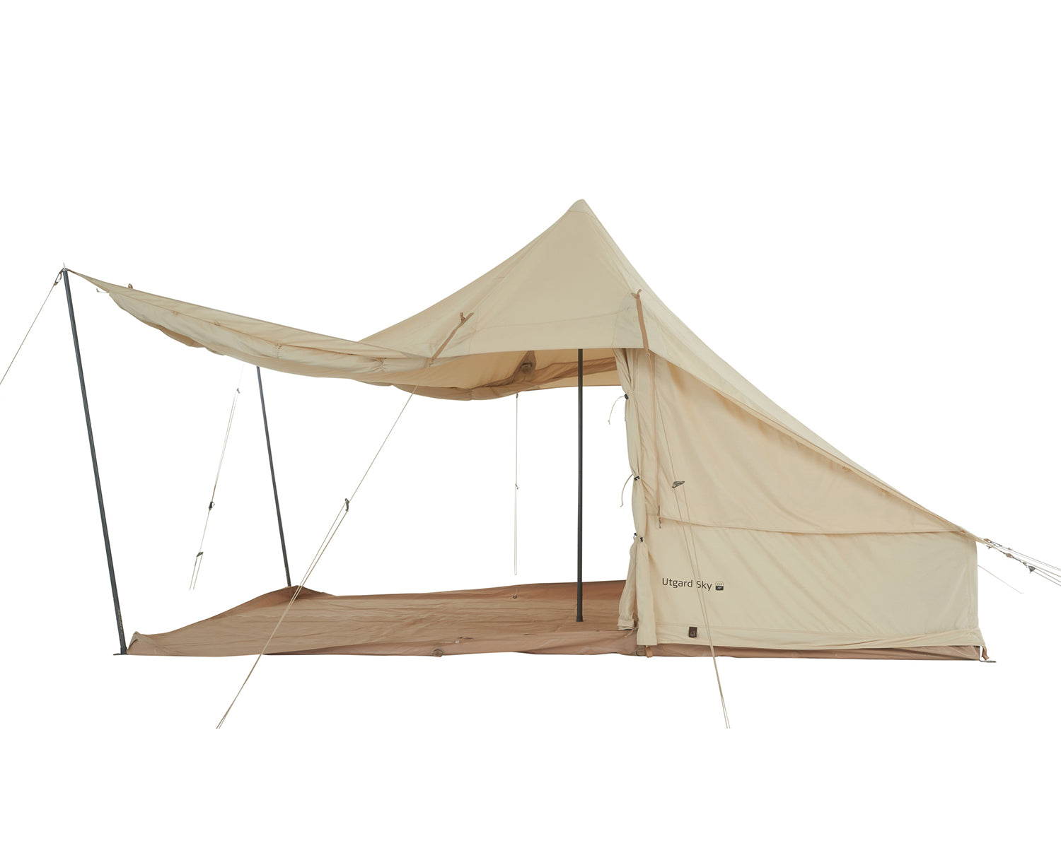 Utgard Sky 13.2 Glamping Zelt - 13.2 m² | 6 Personen | Sandshell