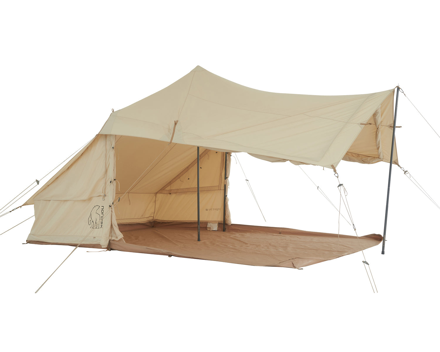Utgard Sky 13.2 Glamping Zelt - 13.2 m² | 6 Personen | Sandshell