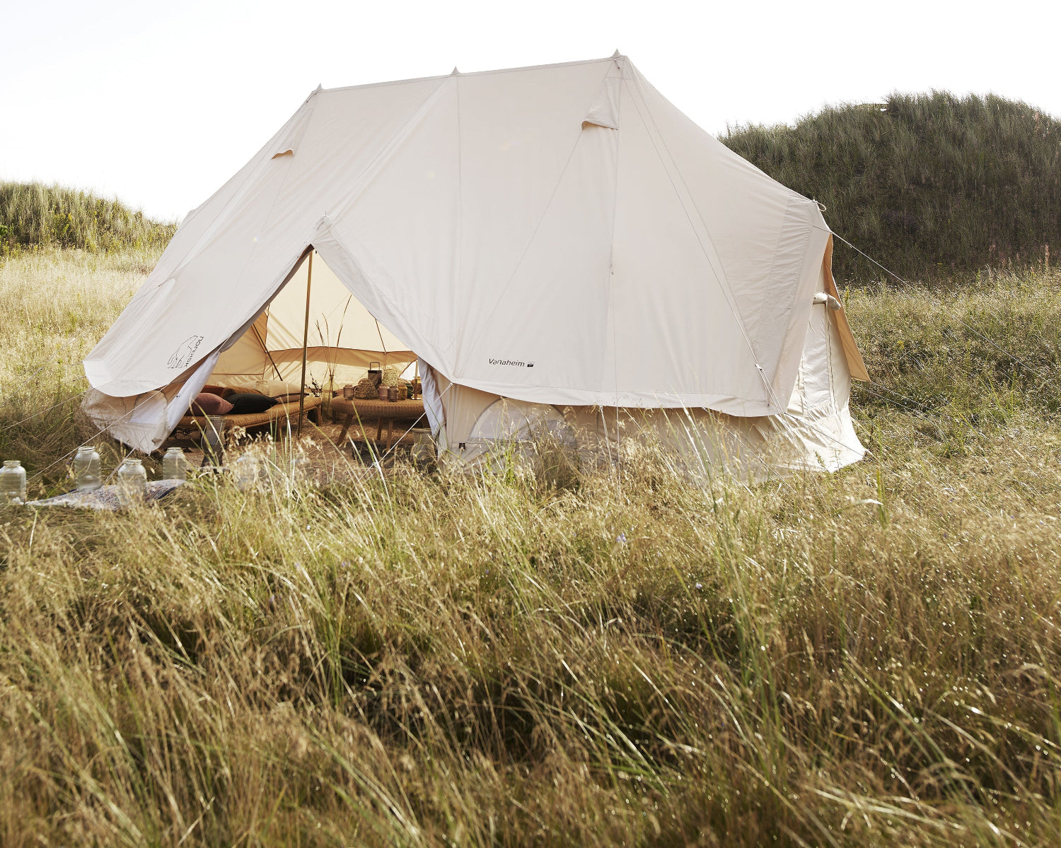 Vanaheim 24 Glamping Zelt - 24 m² | 16 Personen | Sandshell