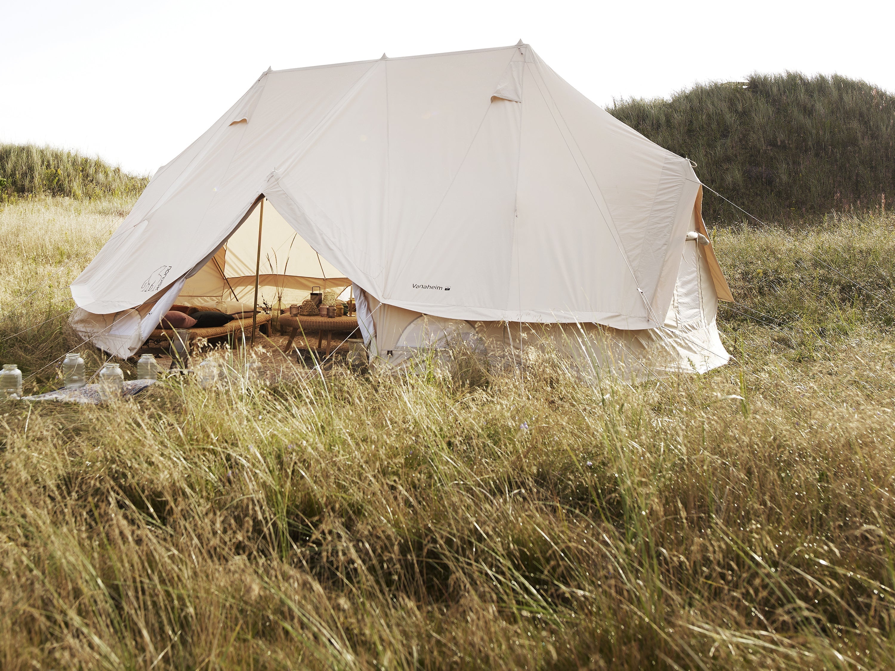 Vanaheim 24 Glamping Zelt - 24 m² | 16 Personen | Sandshell