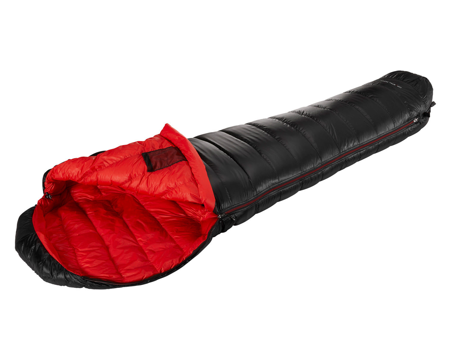 VIB 250 Schlafsack (Right Zip) - Daune (5° C) | Black