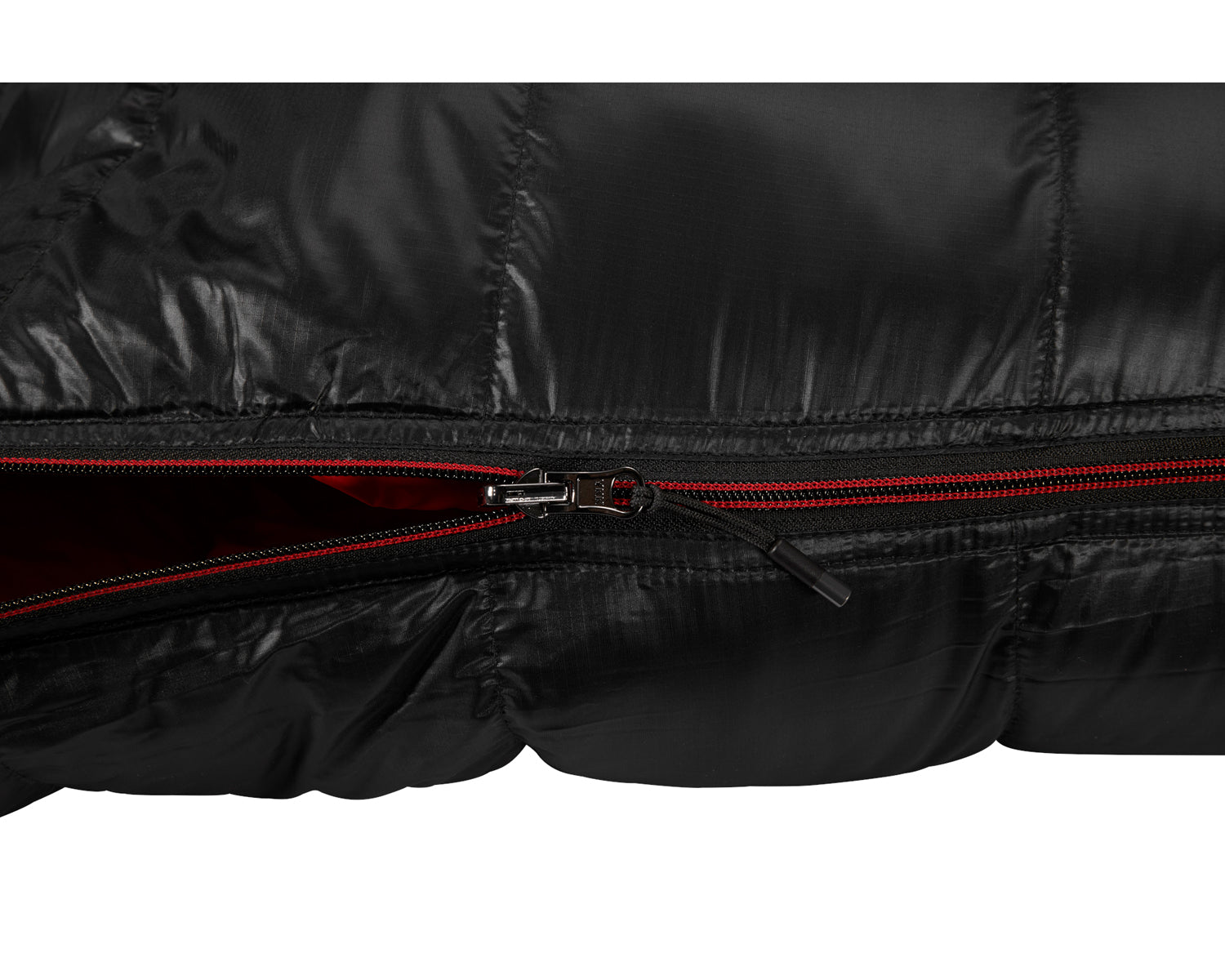 VIB 250 Schlafsack (Right Zip) - Daune (5° C) | Black