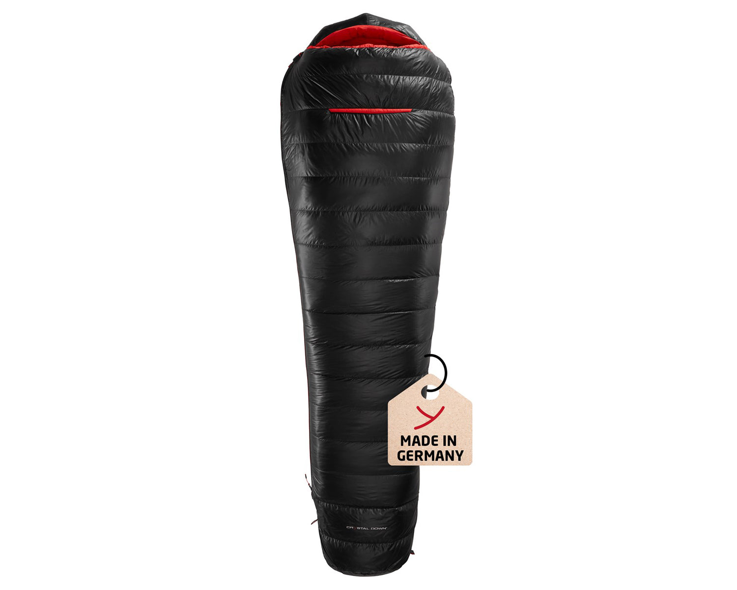 VIB 400 Schlafsack (Right Zip) - Daune (-2° C) | Black
