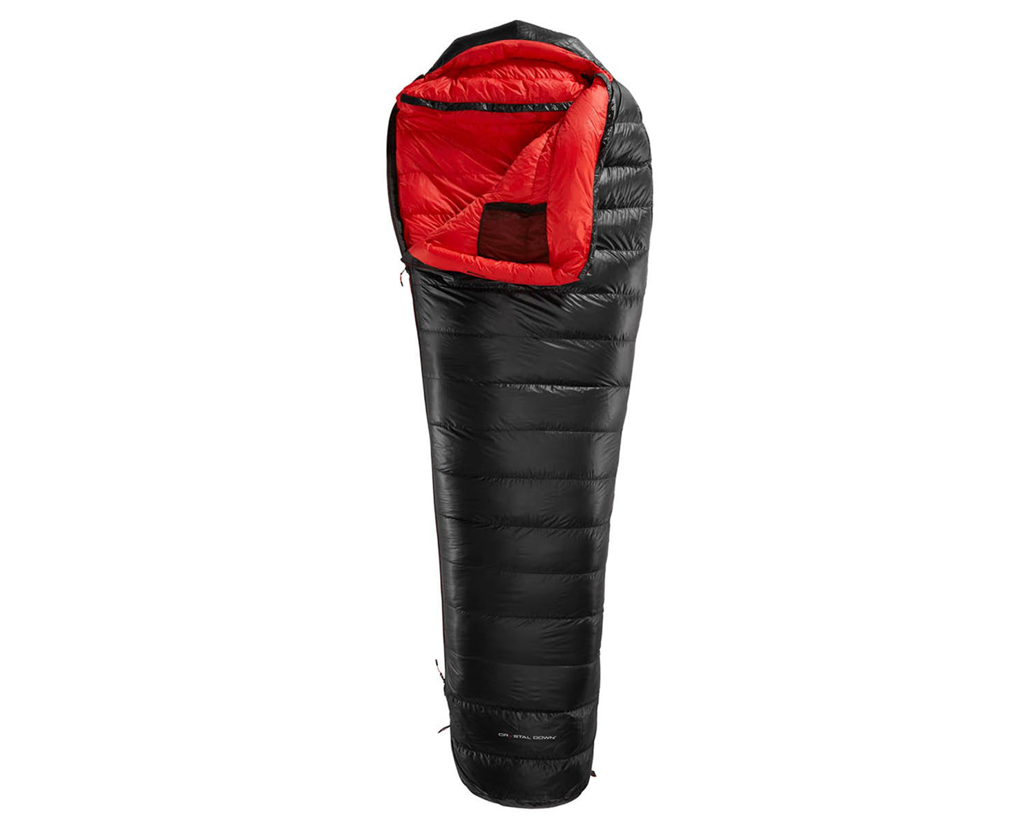 VIB 400 Schlafsack (Right Zip) - Daune (-2° C) | Black