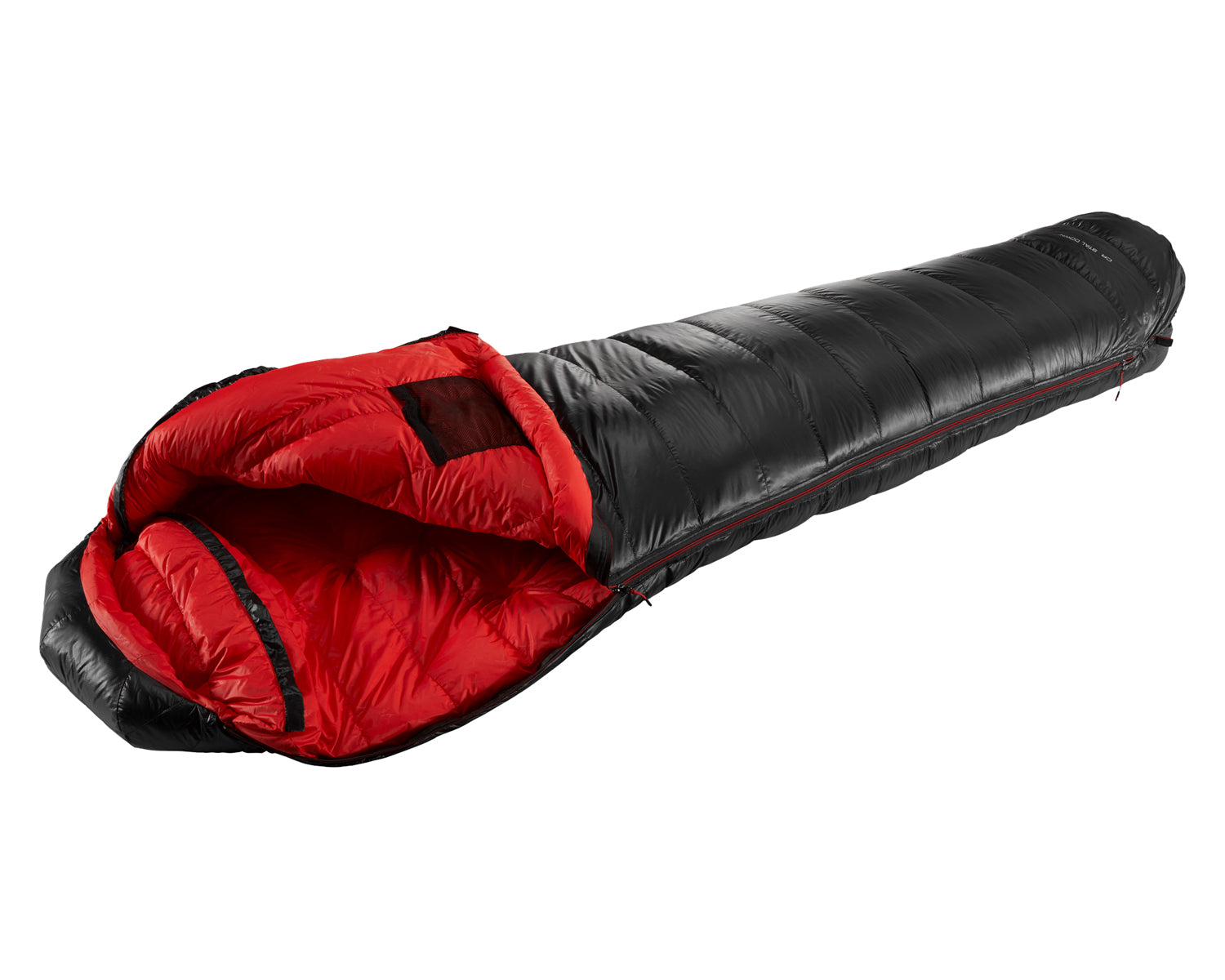 VIB 400 Schlafsack (Right Zip) - Daune (-2° C) | Black