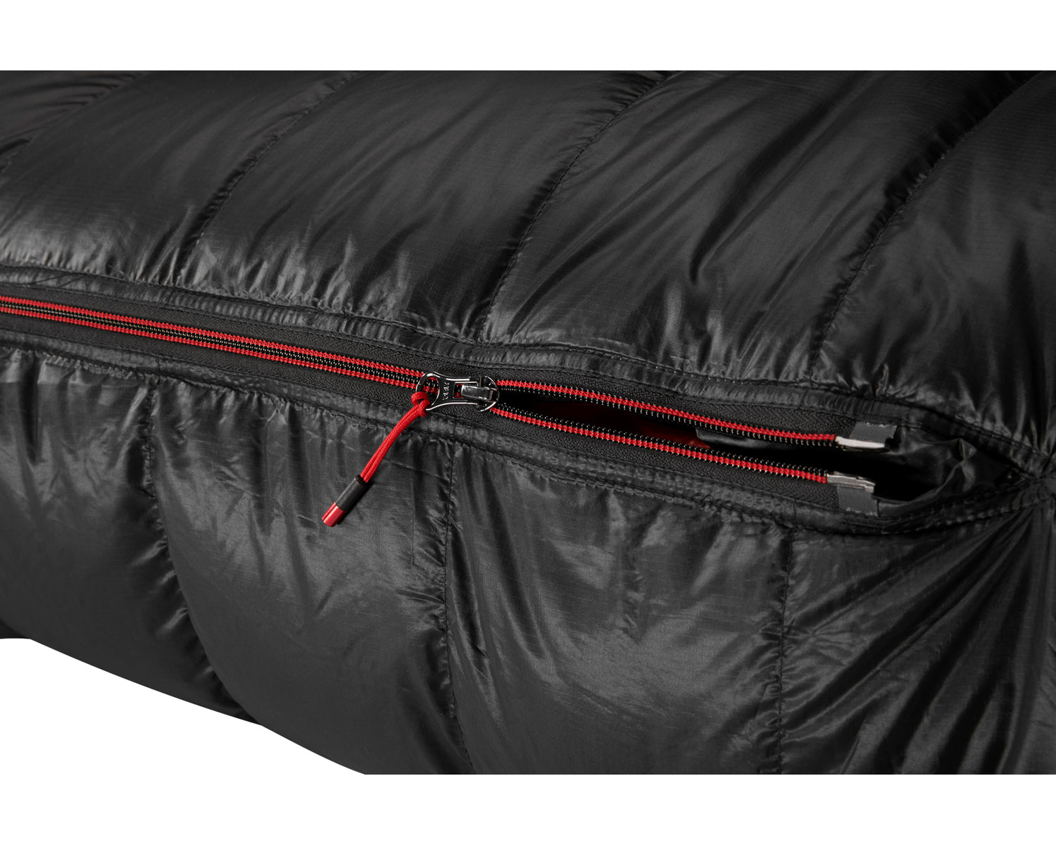 VIB 400 Schlafsack (Right Zip) - Daune (-2° C) | Black