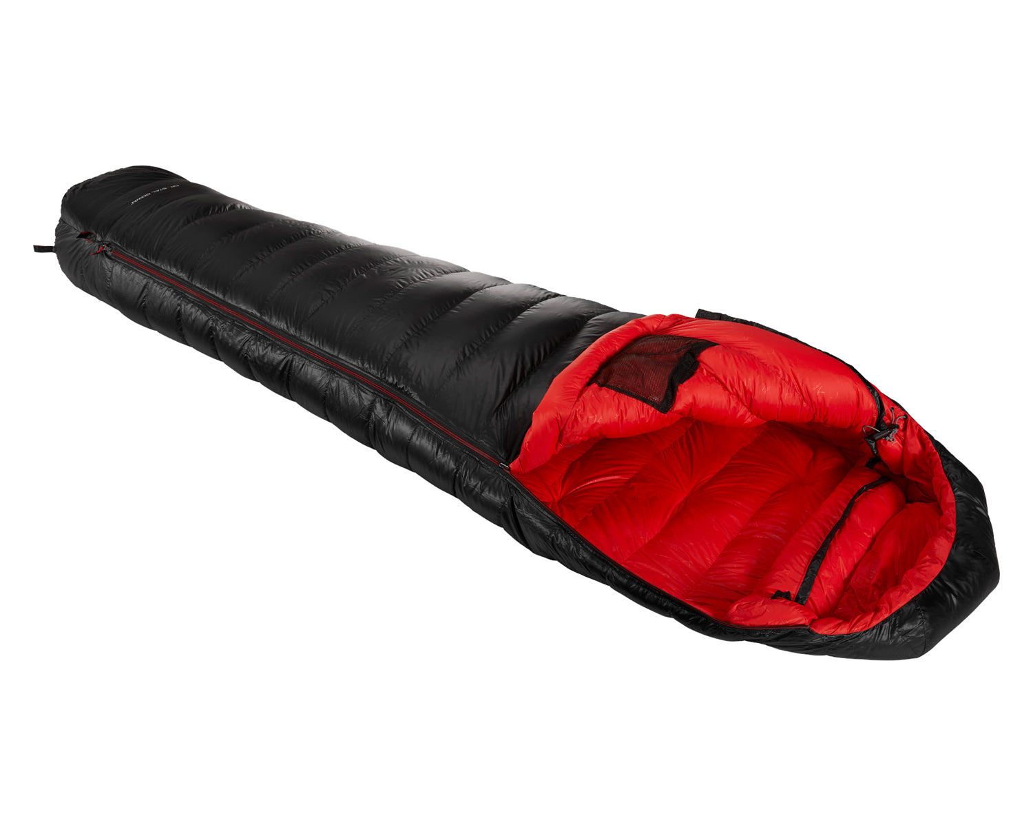VIB 600 Schlafsack (Left Zip) - Daune (-6° C) | Black