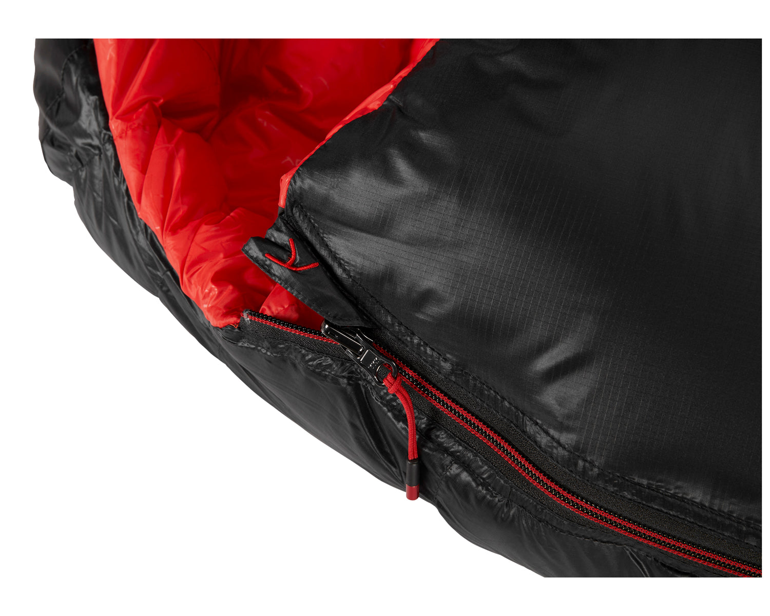 VIB 600 Schlafsack (Right Zip) - Daune (-6° C) | Black