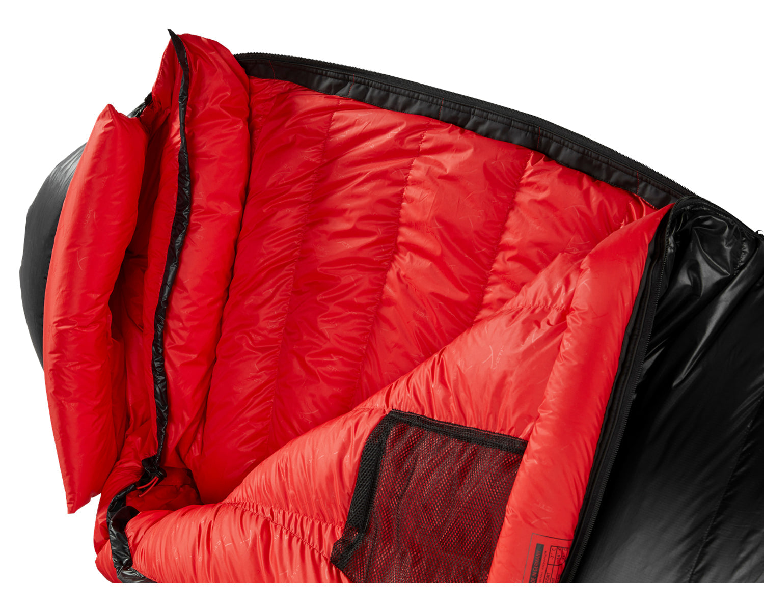 VIB 800 Schlafsack (Left Zip) - Daune (-14° C) | Black