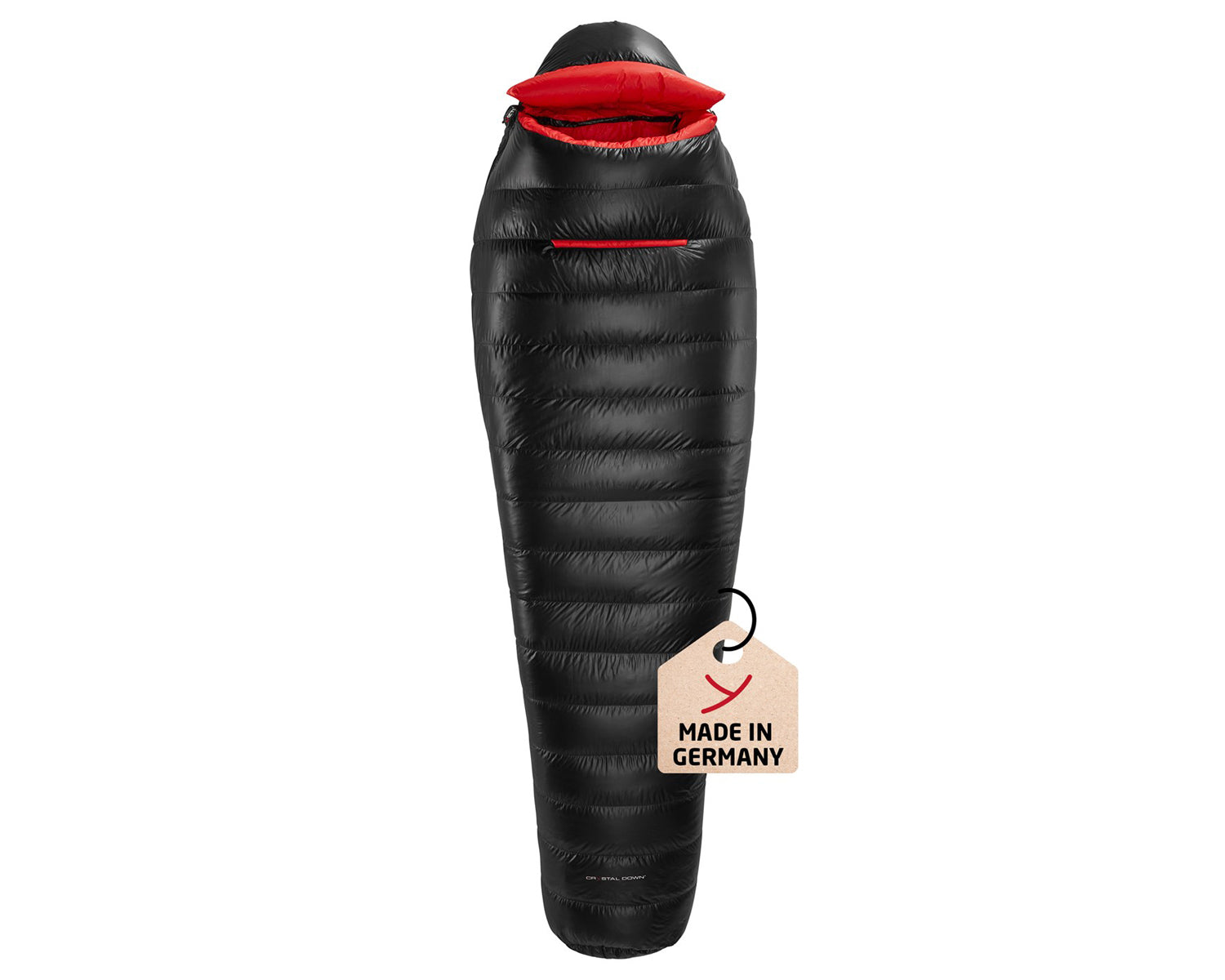 VIB 800 Schlafsack (Right Zip) - Daune (-14° C) | Black