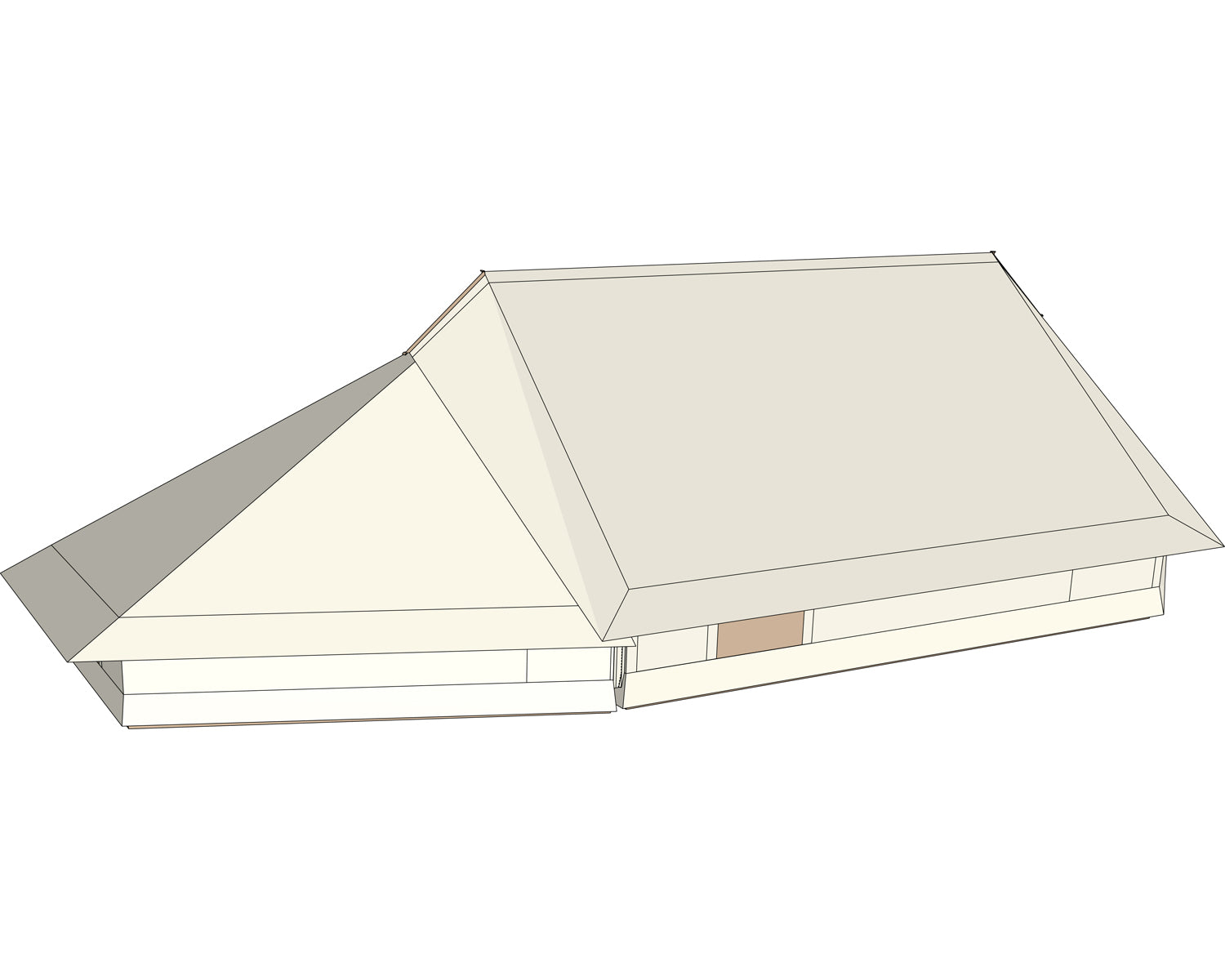 Vimur Zip Adapter Small - Sandshell