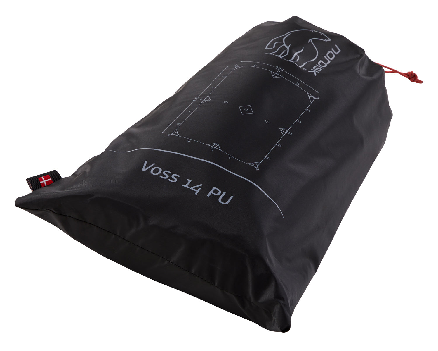 Voss 14 PU Tarp - 14 m² | Dark Olive