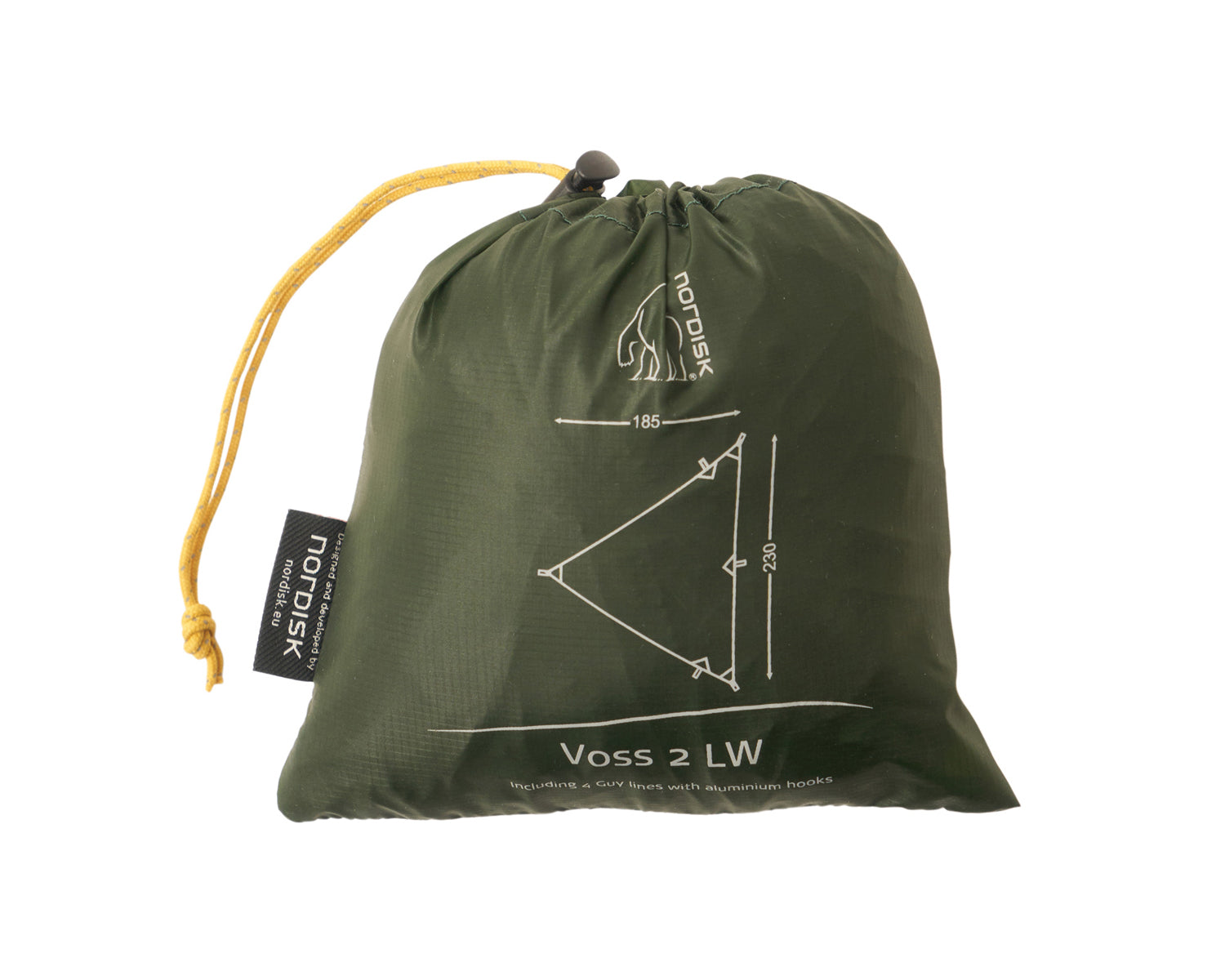 Voss 2 LW Tarp - 2 m² | Forest Green