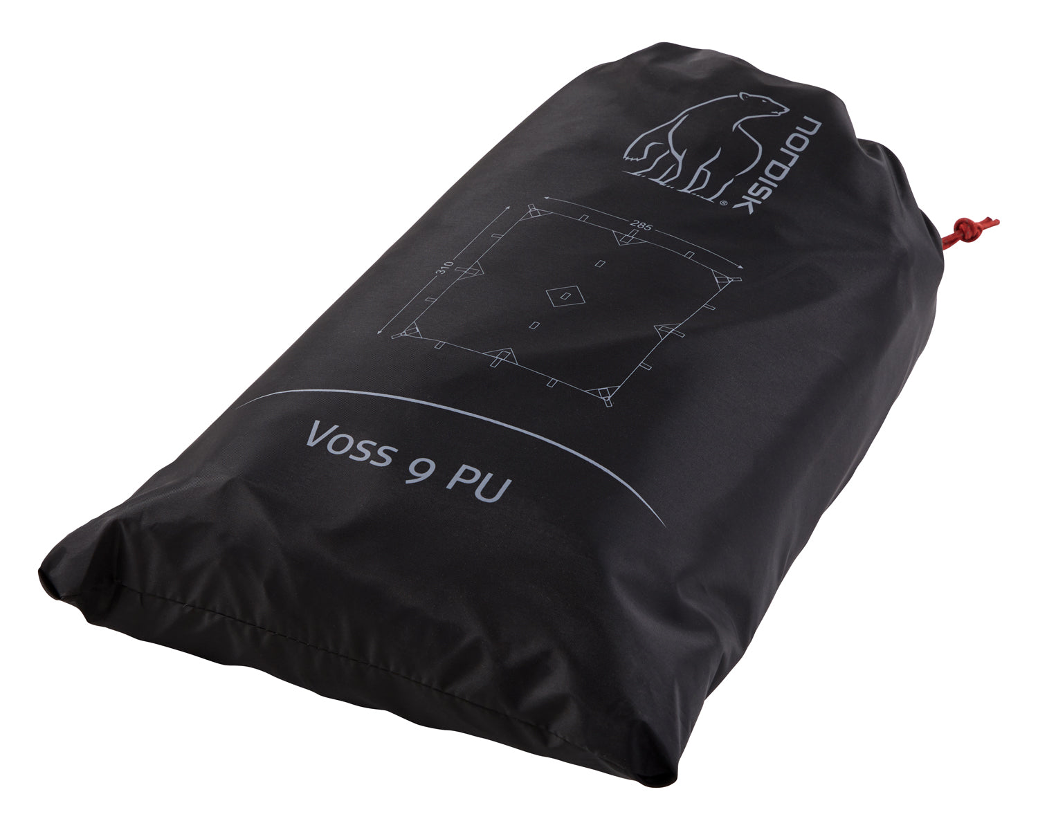 Voss 9 PU Tarp - 9 m² | Dark Olive