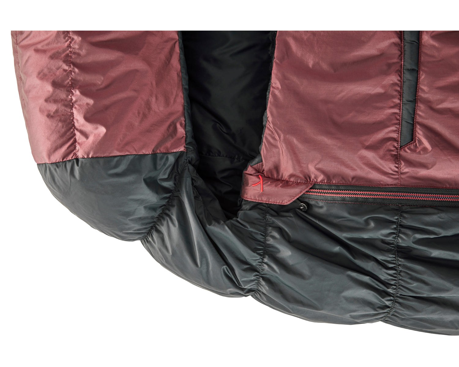 Voyage 300 Schlafsack (Right Zip) - Daune (1° C) | Ribbon Red