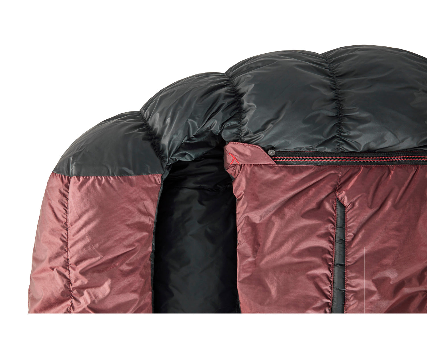 Voyage 500 Schlafsack (Left Zip) - Daune (-5° C) | Ribbon Red