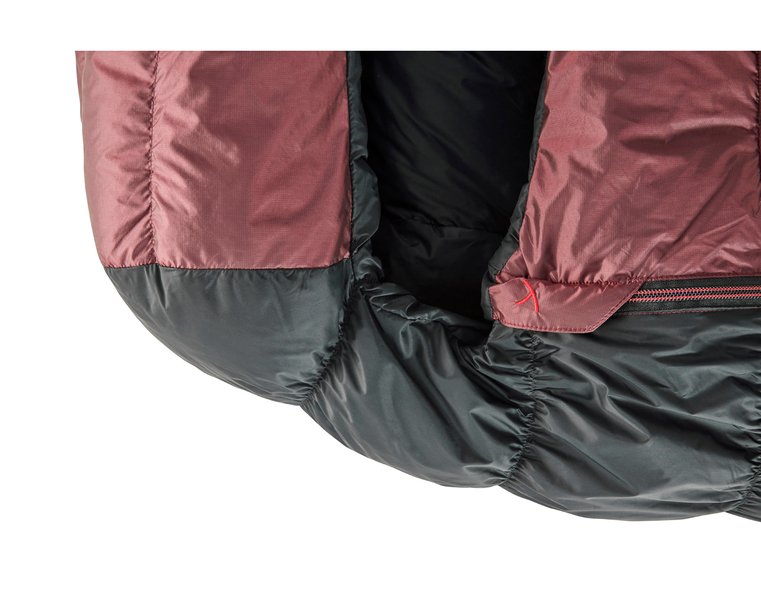 Voyage 500 Schlafsack (Right Zip) - Daune (-5° C) | Ribbon Red