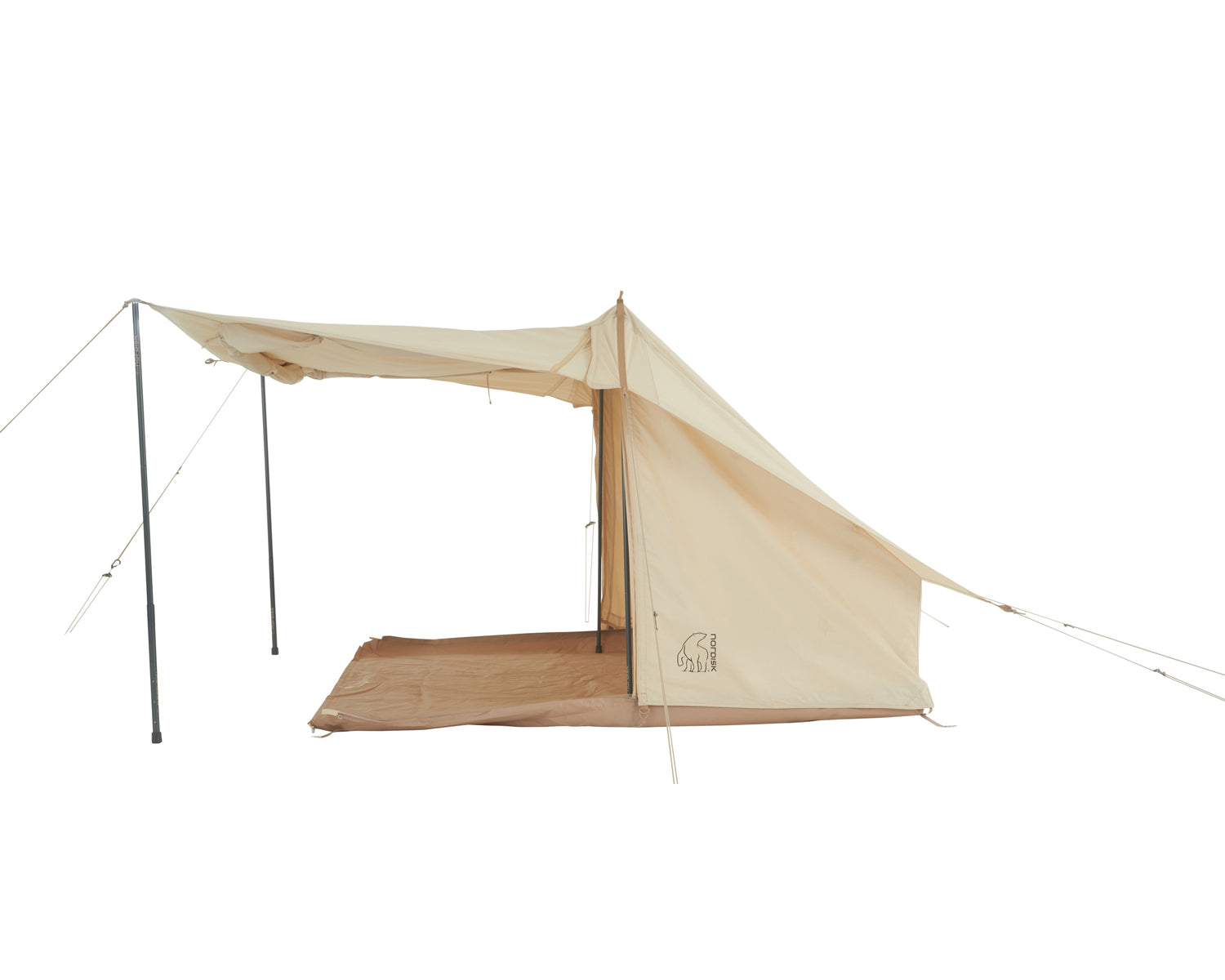 Ydun Sky 5.5 Glamping Zelt - 5.5 m² | 4 Personen | Sandshell