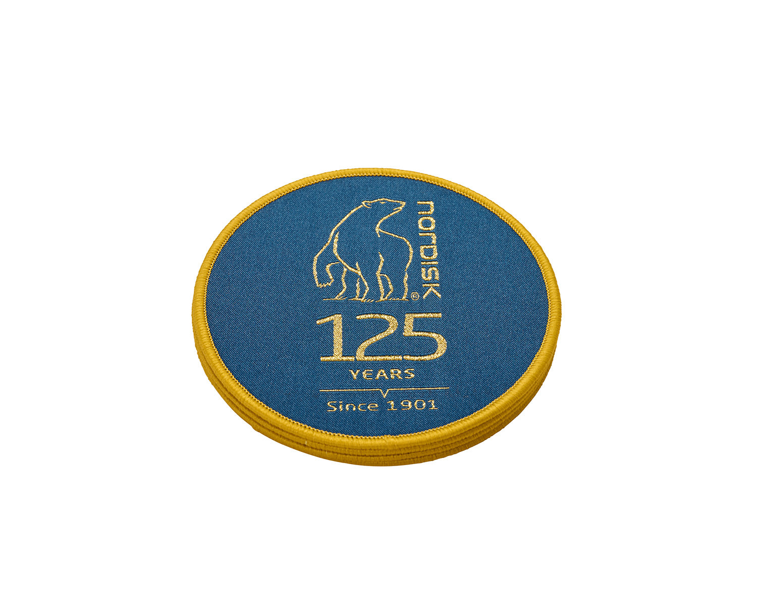 125 Jahre Untersetzer (4 Stück) - Sailor Blue