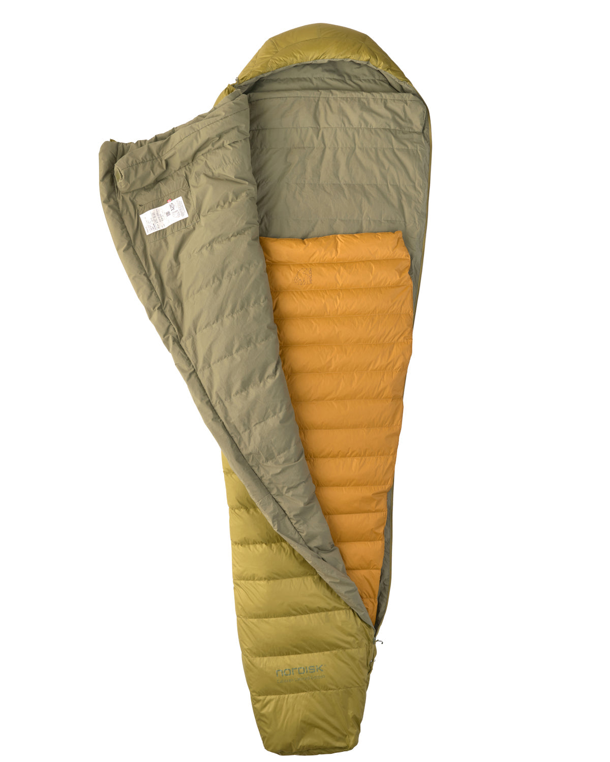 Boost 8 - Daunengefüllter Schlafsack-Liner - Harvest Gold