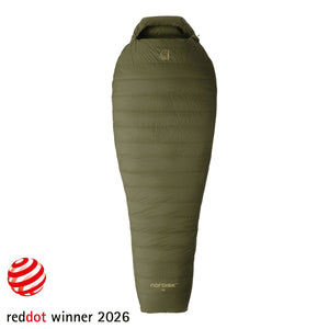 Iver +5° Mummy Schlafsack - Forest Night Green