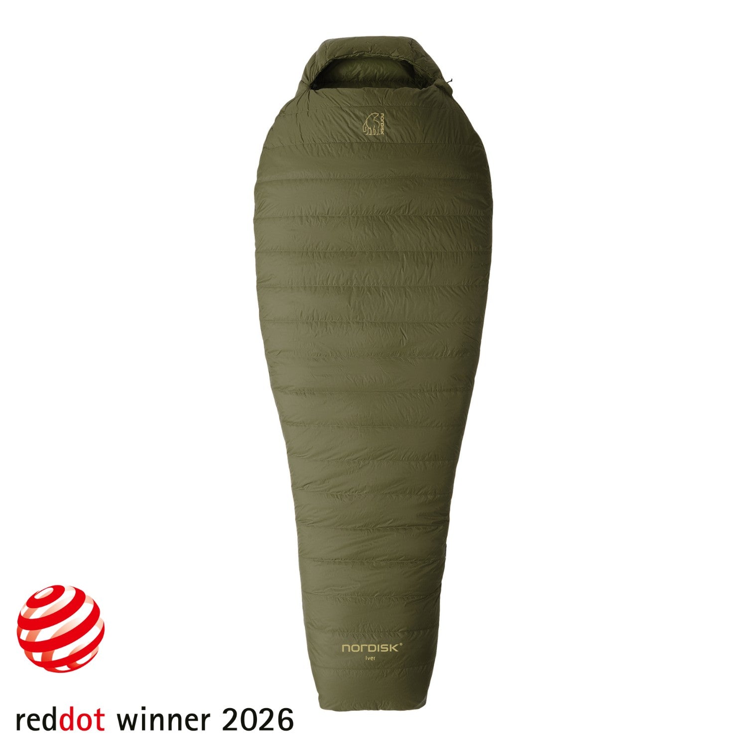 Iver +5° Mummy Schlafsack - Forest Night Green