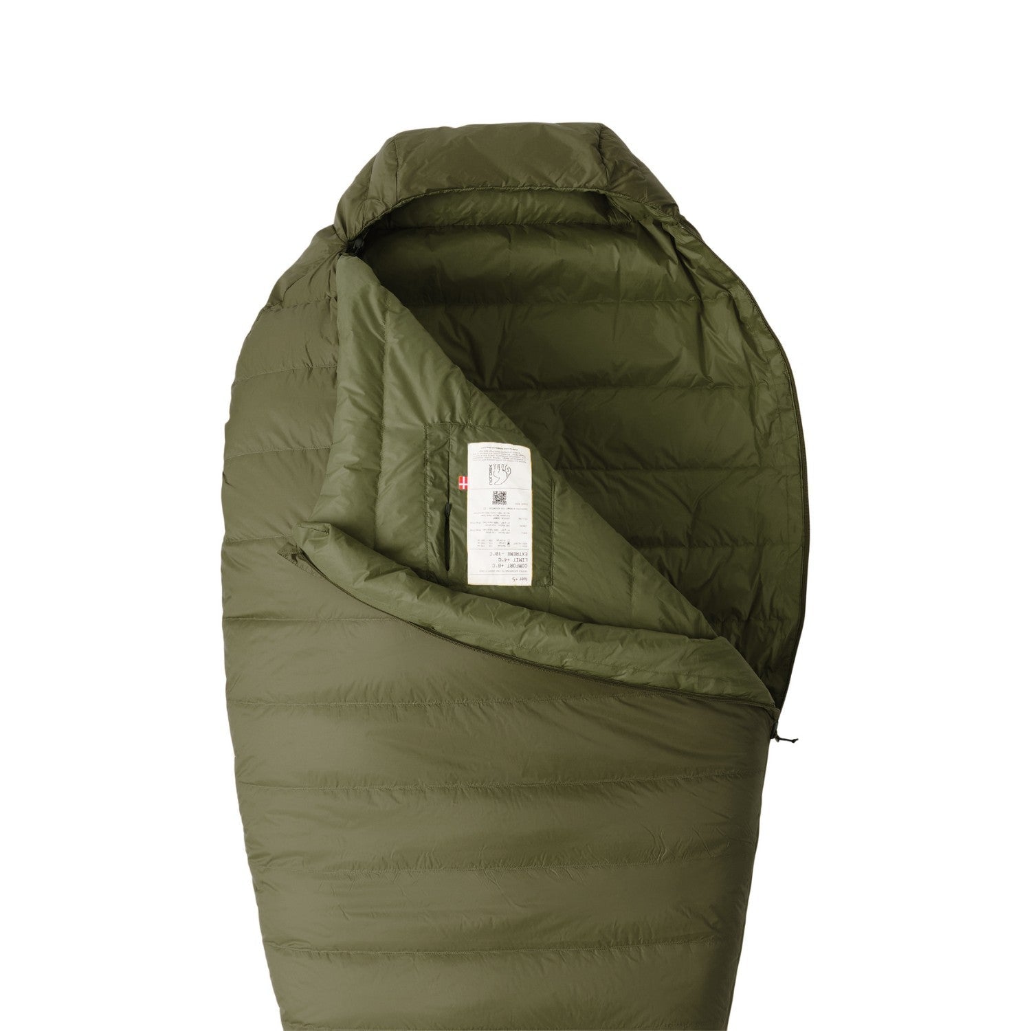 Iver +5° Mummy Schlafsack - Forest Night Green