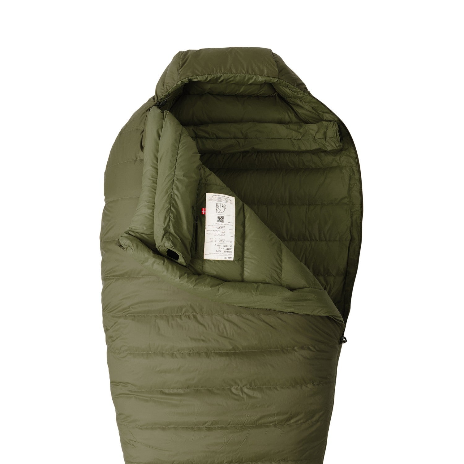 Iver ±0° Mummy Schlafsack - Forest Night Green