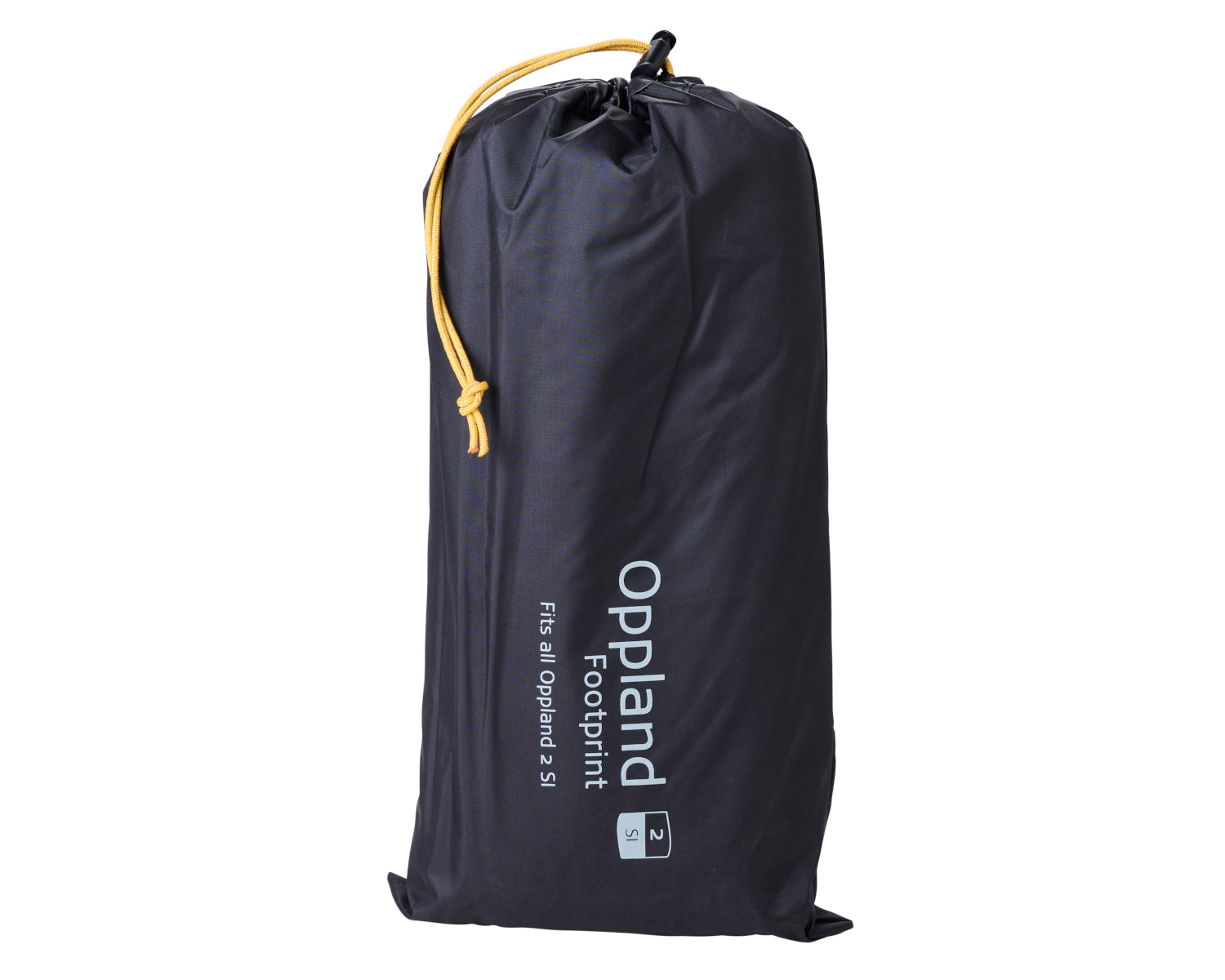 Oppland 2 PU/SI/LW Zeltunterlage - Black