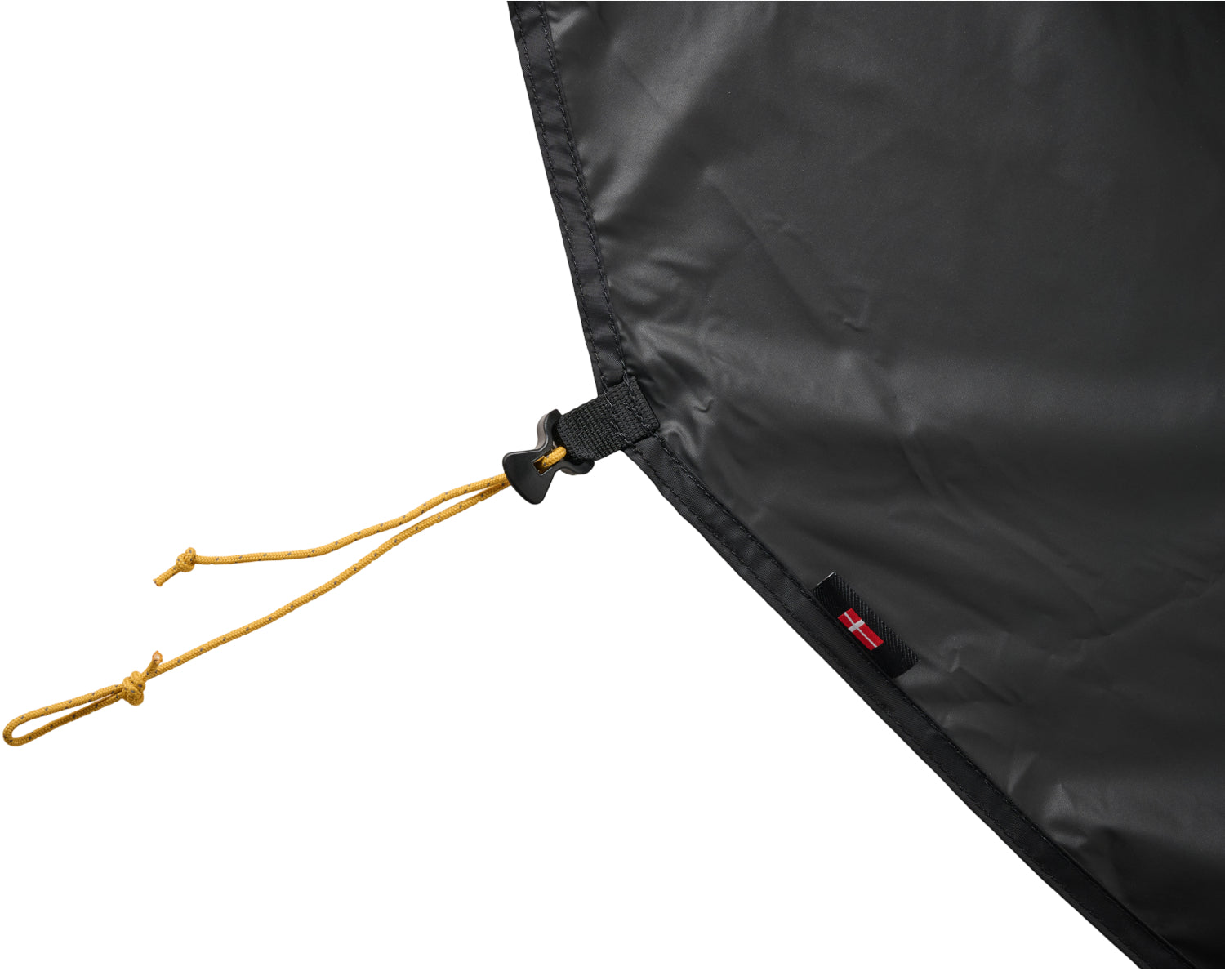 Oppland 2 PU/SI/LW Zeltunterlage - Black