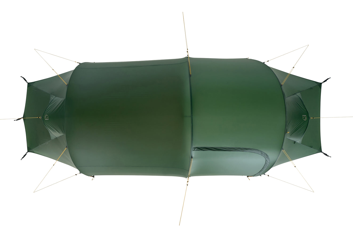 Oppland 2 LW (2.0) Zelt - Black Forest Green
