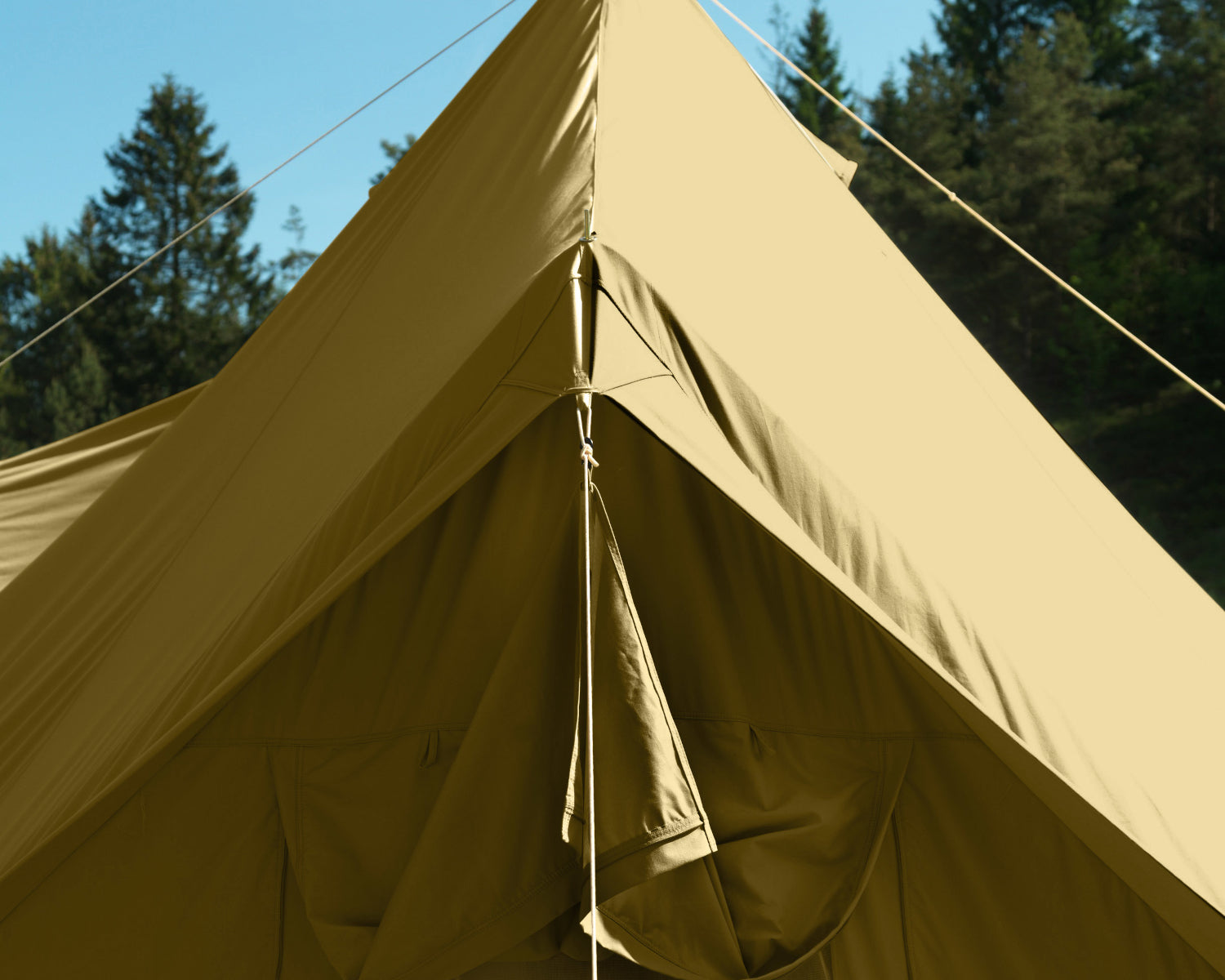 Vanaheim 24 Glamping Zelt - 24 m² | 16 Personen | Green Khaki