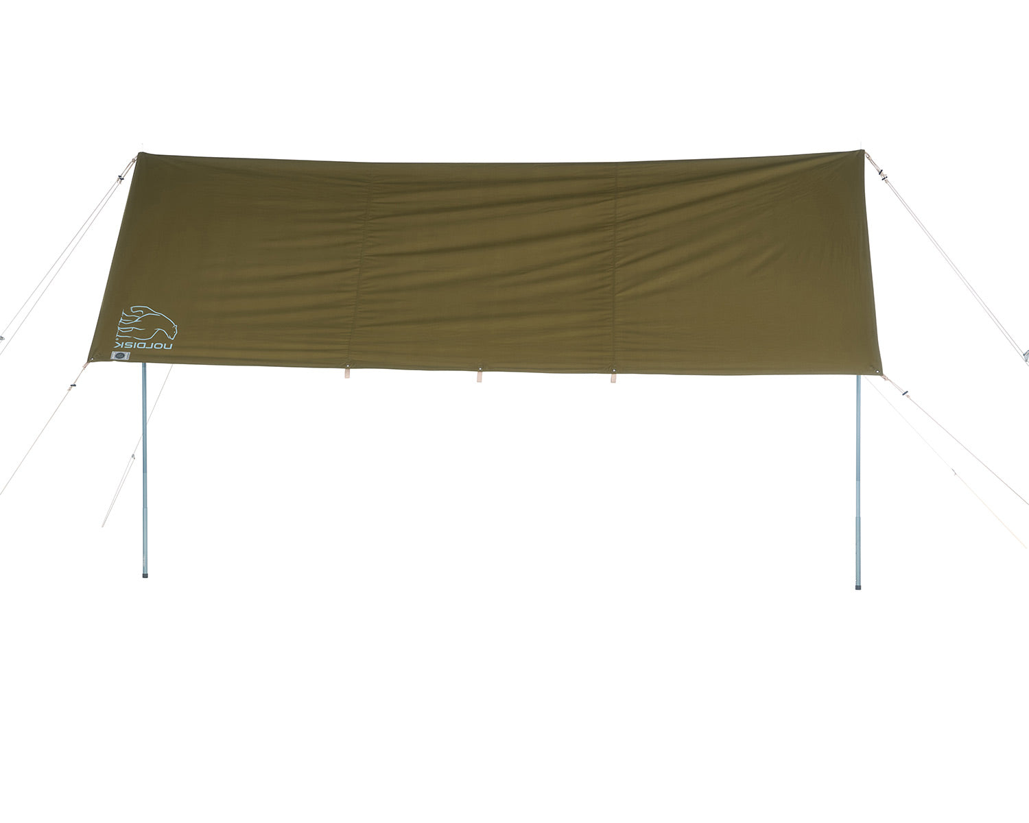 Kari 12 Baumwolle-Tarp - 12 m² | Green Khaki
