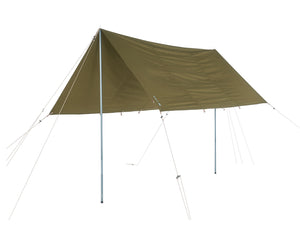 Kari 12 Baumwolle-Tarp - 12 m² | Green Khaki