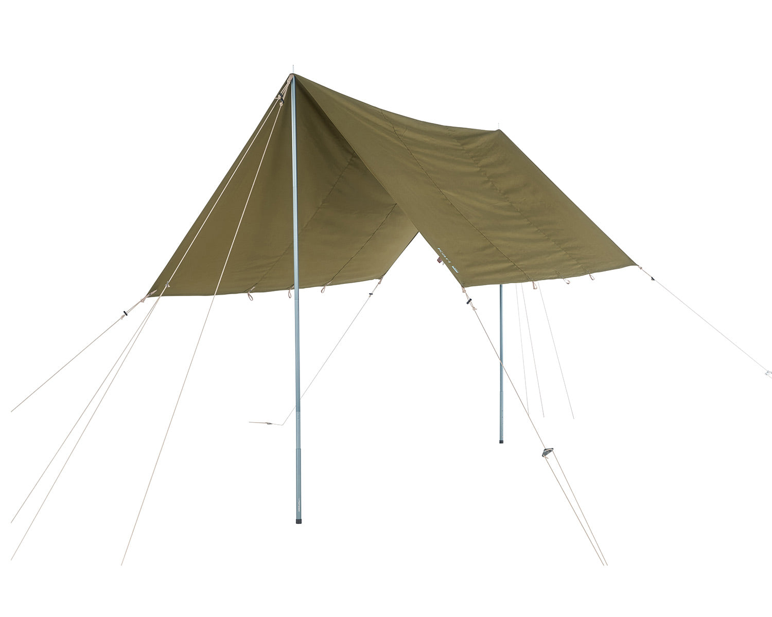 Kari 20 Baumwolle-Tarp - 20 m² | Green Khaki