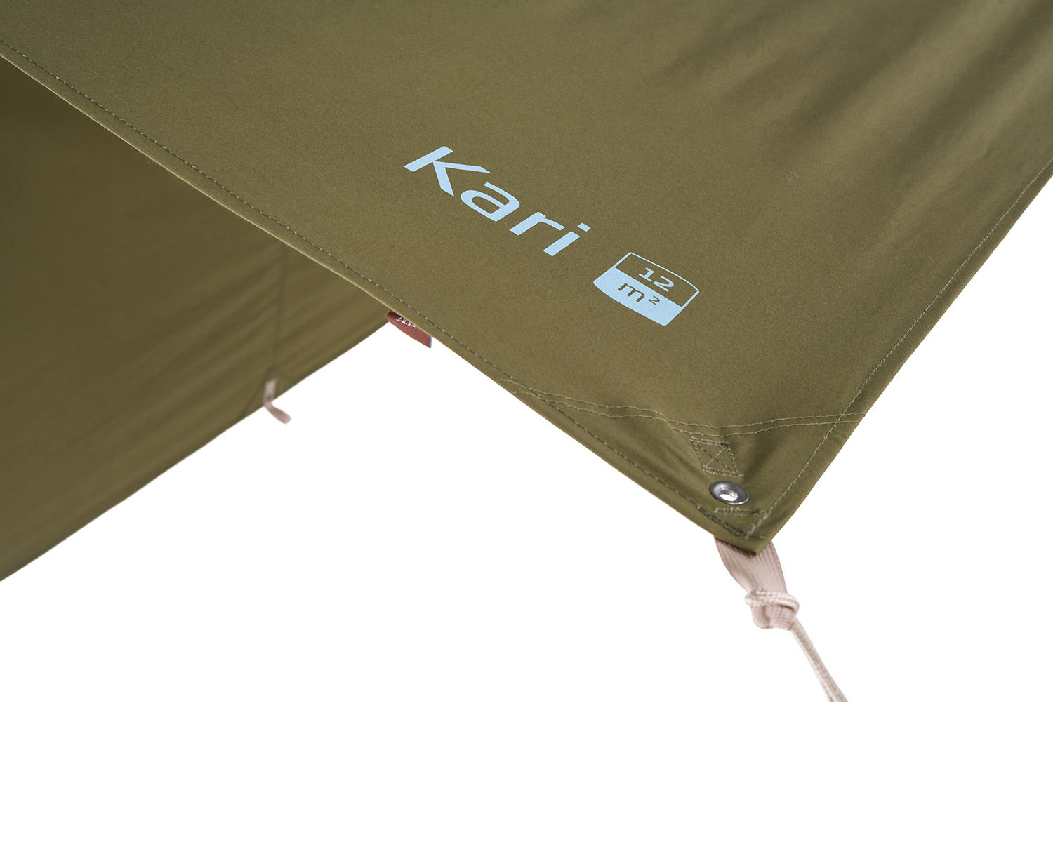 Kari 12 Baumwolle-Tarp - 12 m² | Green Khaki