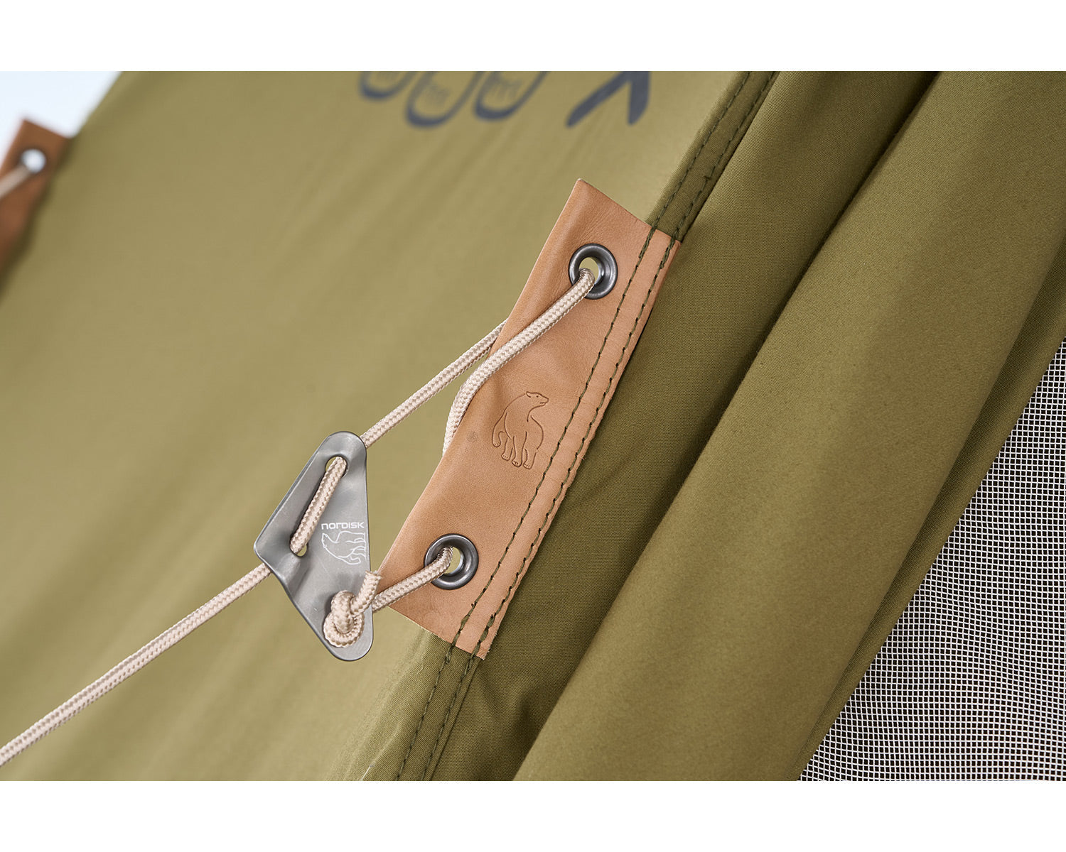 Alfheim 12.6 Glamping Zelt - 12.6 m² | 6 Personen | Green Khaki
