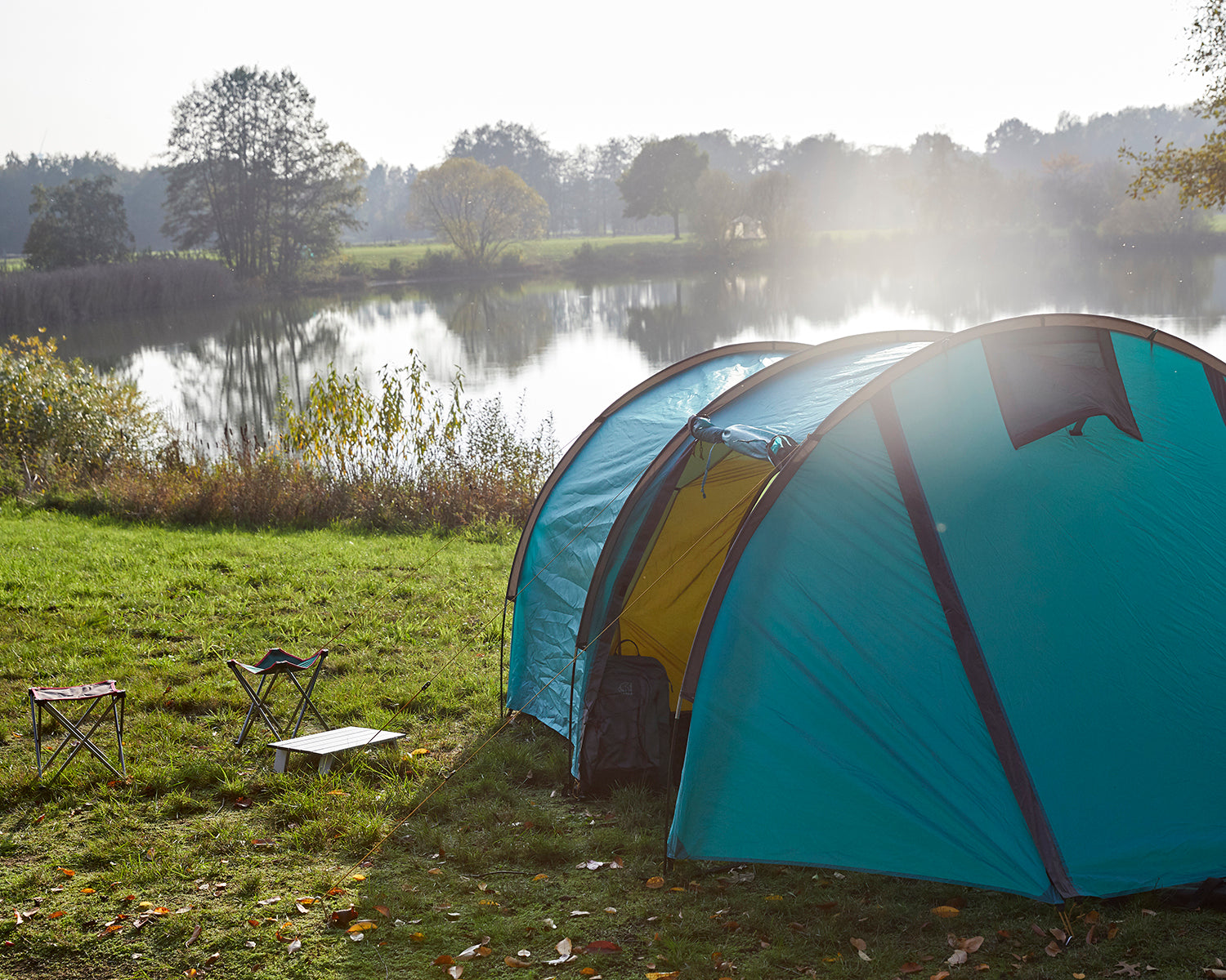 Robson 4 Zelt - Blue Grass