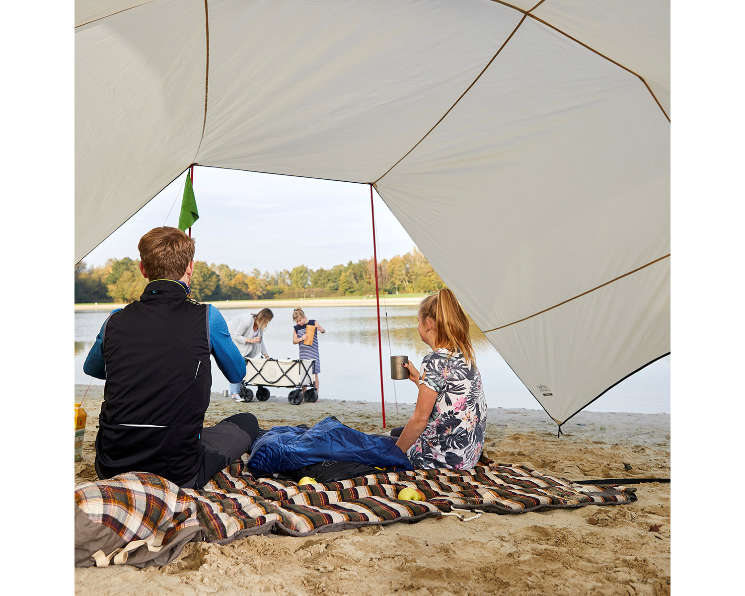 Tahuta 5 Shelter - Blue Grass