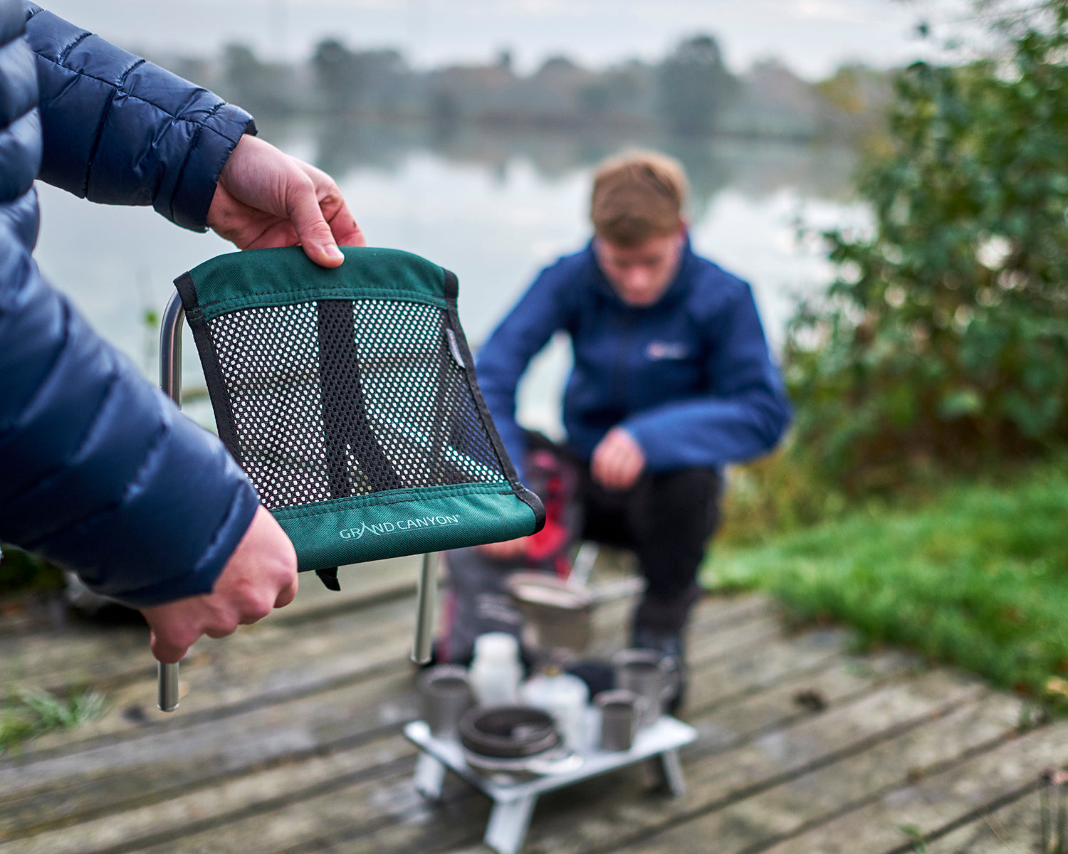 Sinyala Micro vierbeiniger Stuhl - Falcon Grey