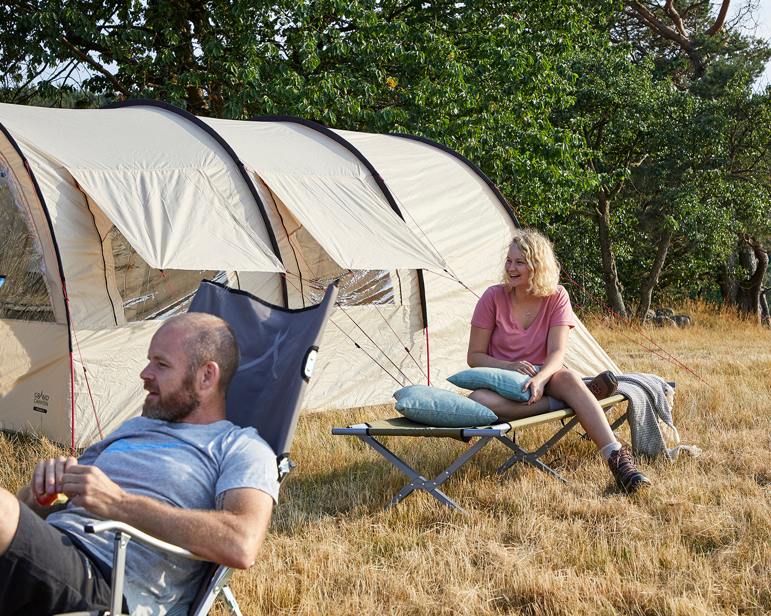 Topaz Campingbett M - Dark Blue
