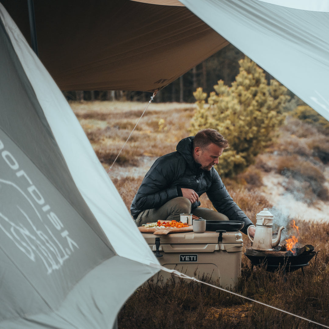 Kari 12 Baumwolle-Tarp - 12 m² | Sage Green