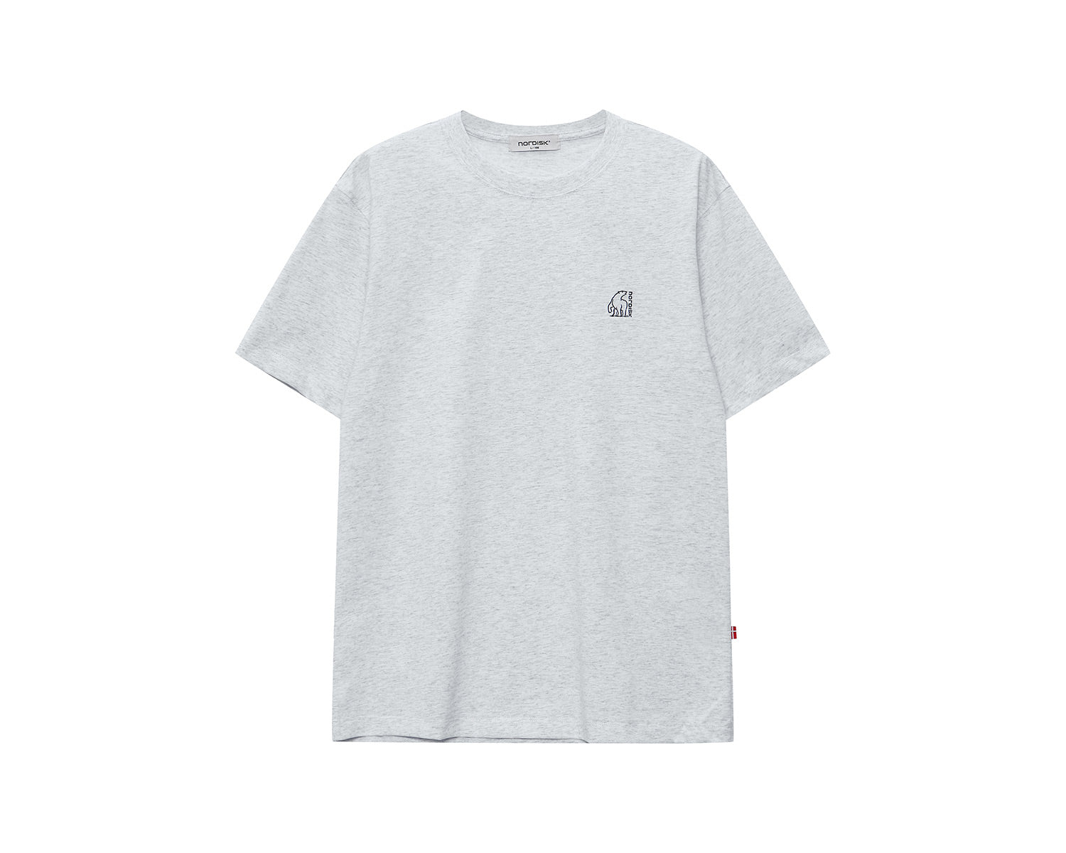 Eisbär Kurzarm-T-Shirt Unisex - Light Grey