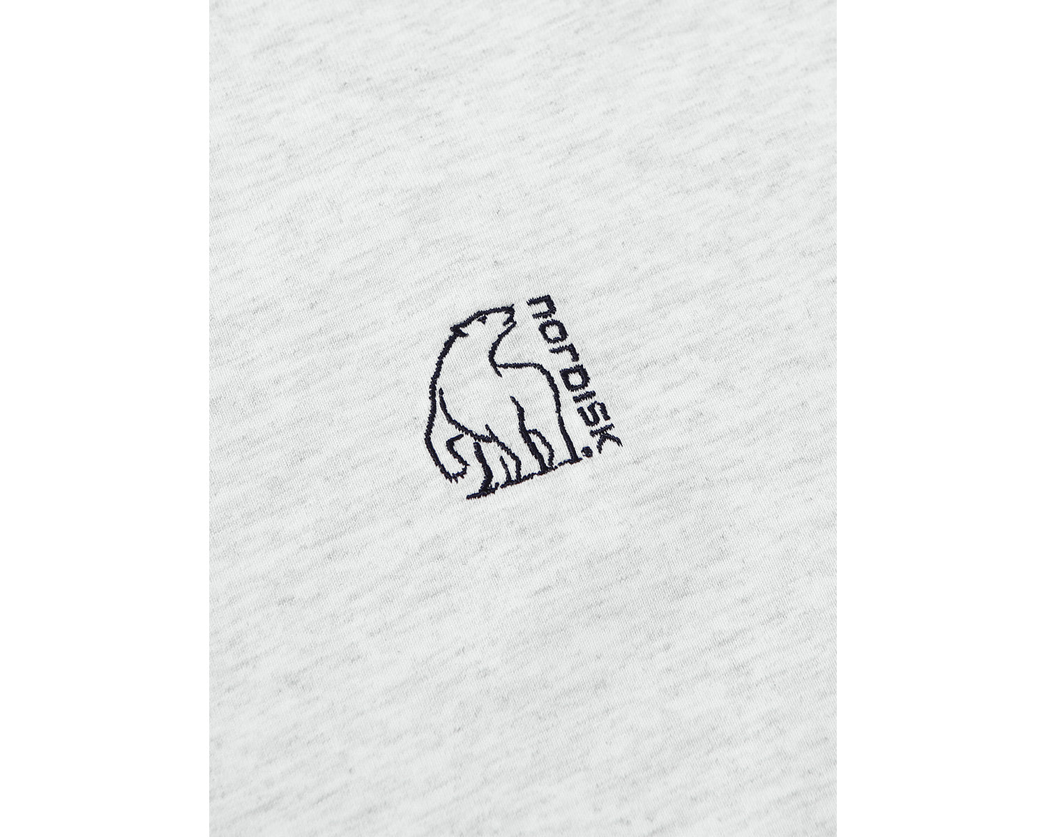 Eisbär Kurzarm-T-Shirt Unisex - Light Grey